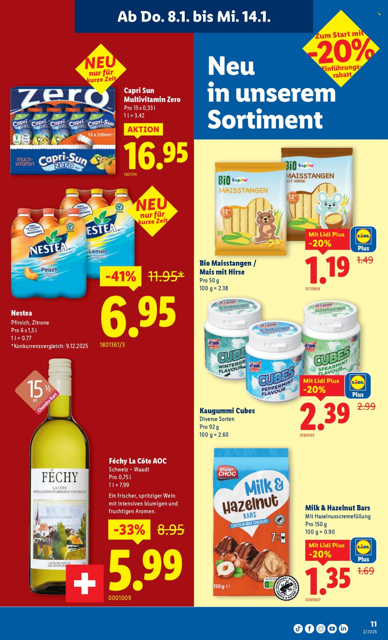 Catalogue Lidl - 8.1.2026 - 14.1.2026. Page 11. Page 11