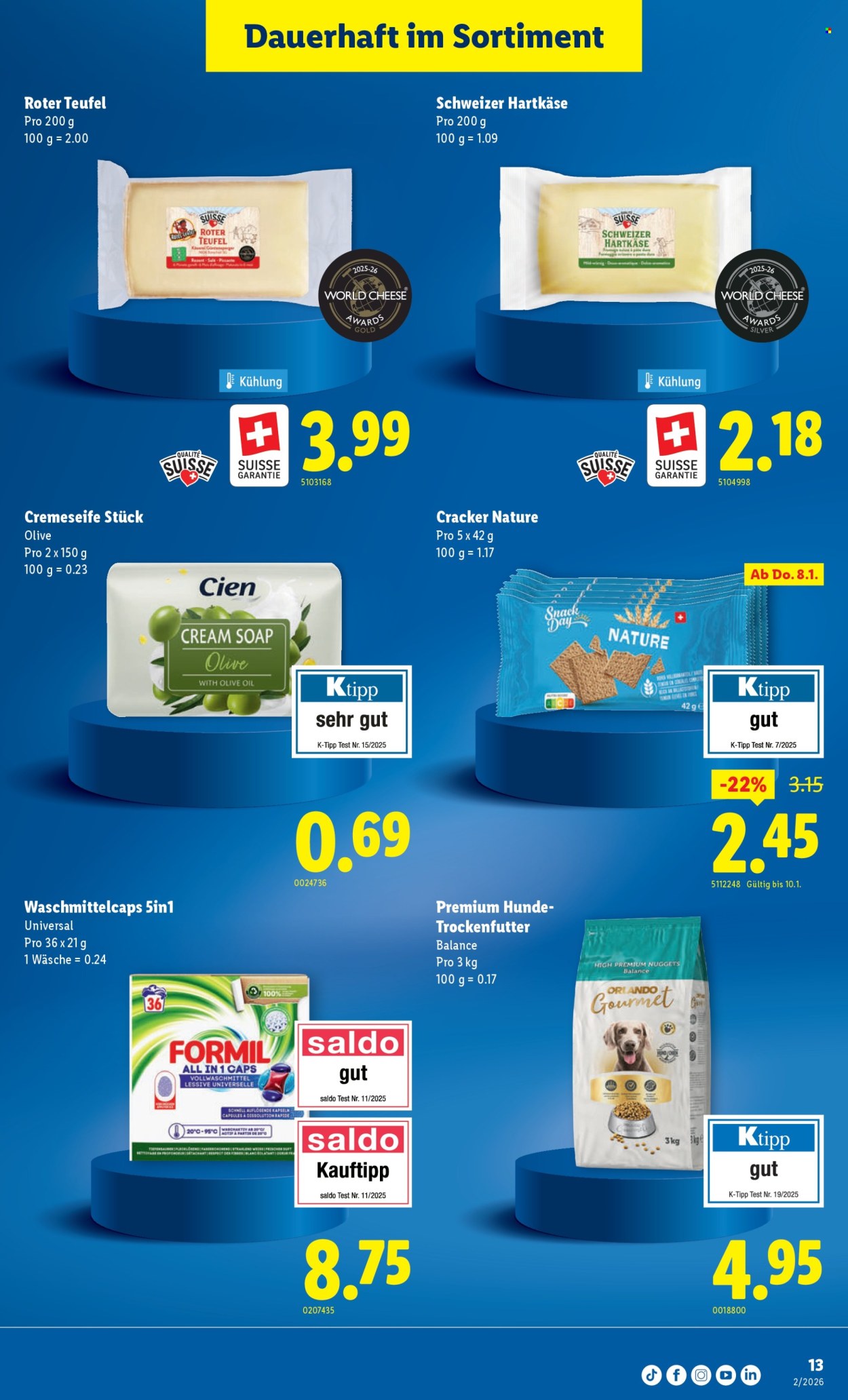 Catalogue Lidl - 8.1.2026 - 14.1.2026. Page 13. Page 13