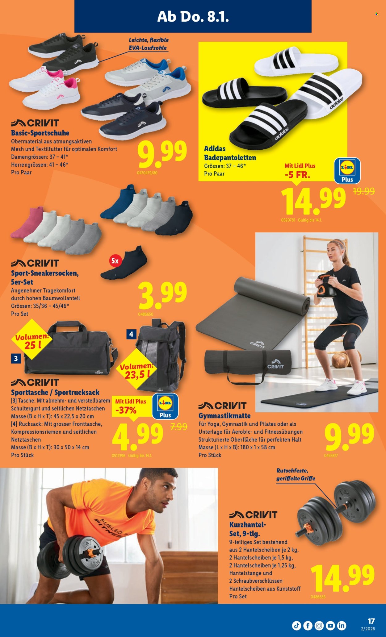 Catalogue Lidl - 8.1.2026 - 14.1.2026. Page 17. Page 17