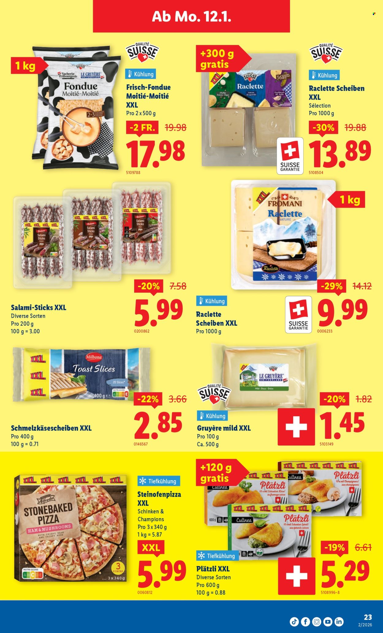Catalogue Lidl - 8.1.2026 - 14.1.2026. Page 23. Page 23