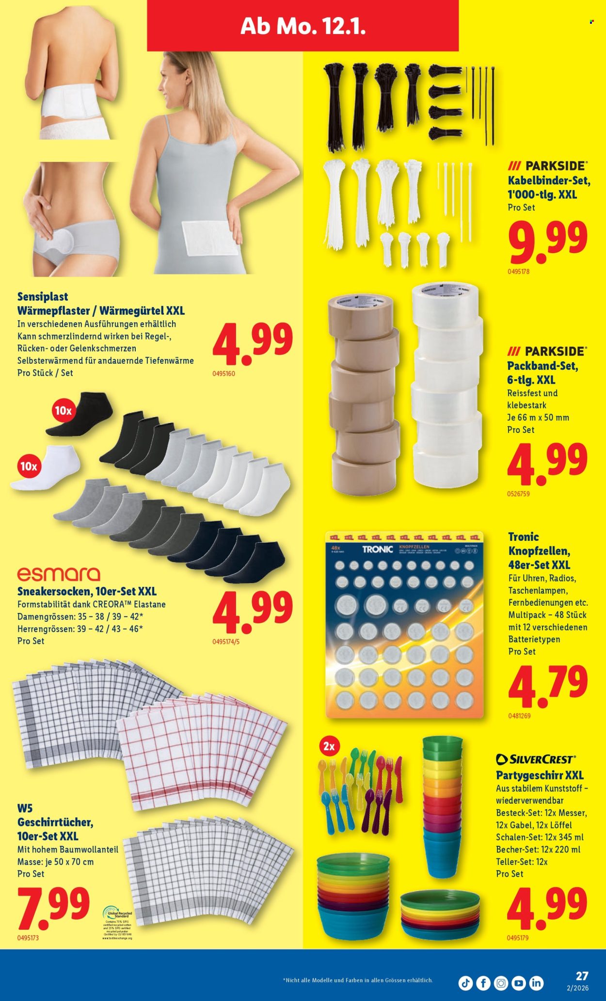 Catalogue Lidl - 8.1.2026 - 14.1.2026. Page 27. Page 27
