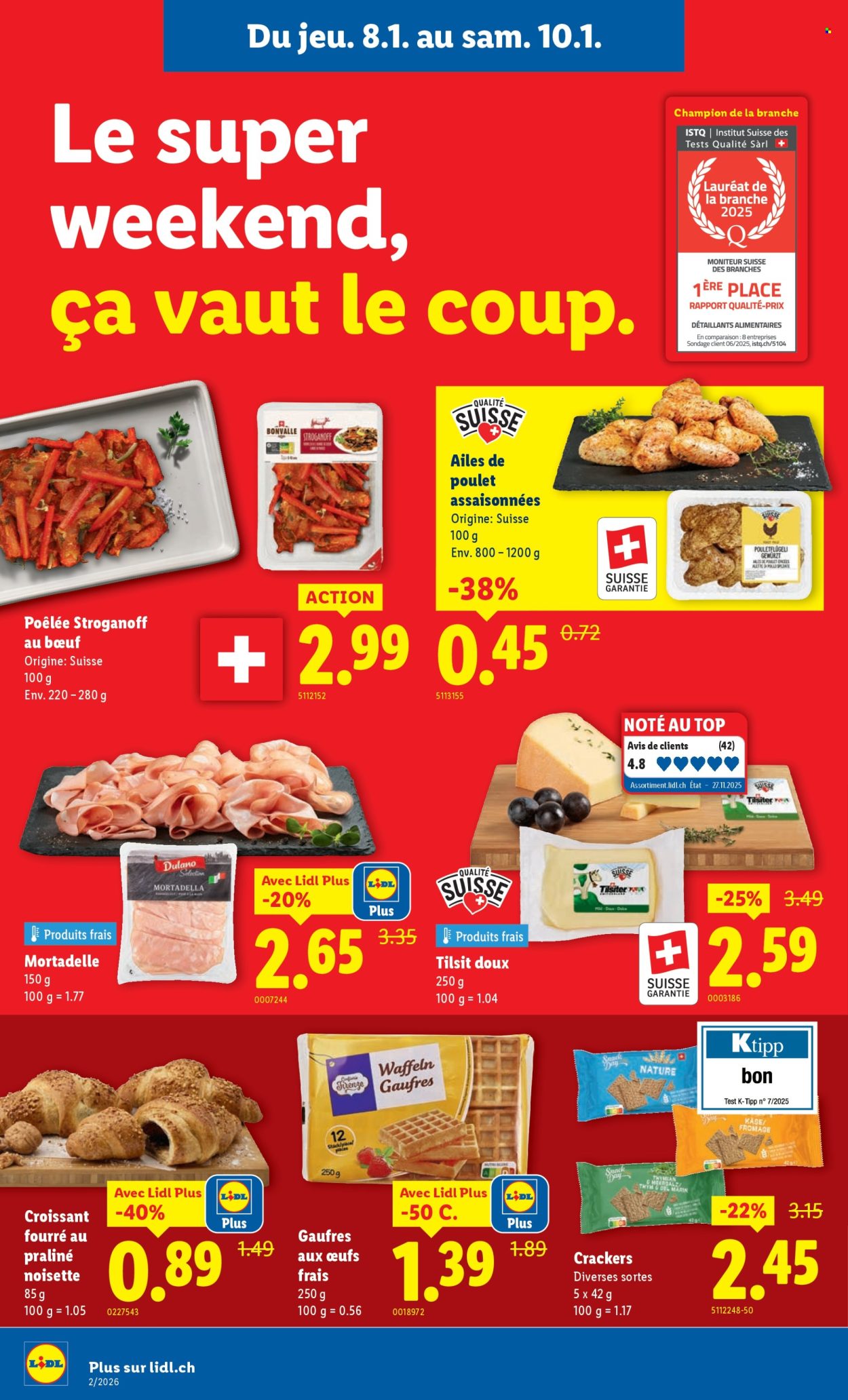 Catalogue Lidl - 8.1.2026 - 14.1.2026. Page 2. Page 2