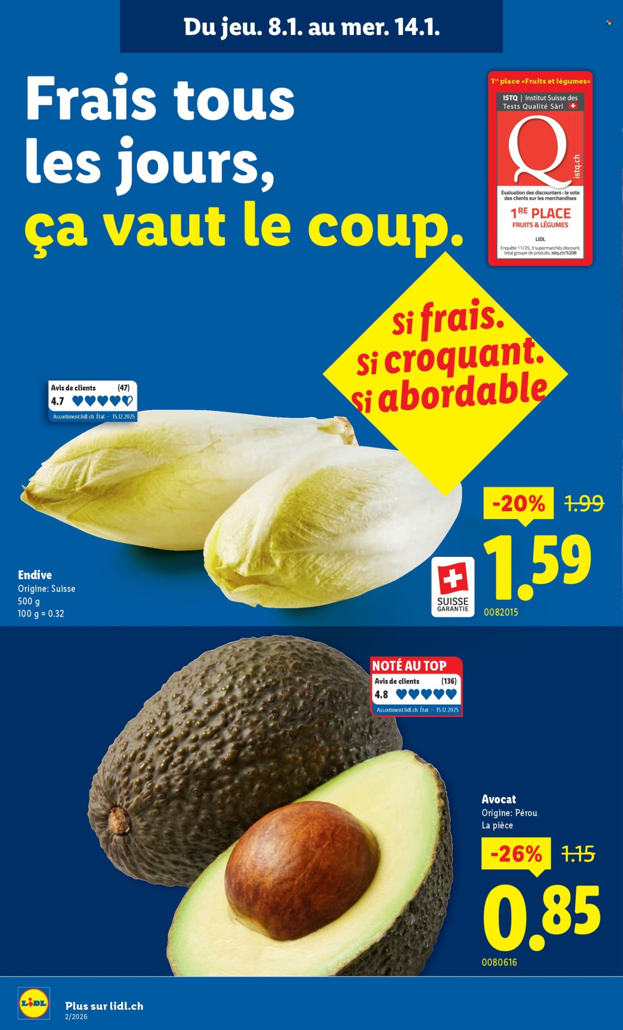 Catalogue Lidl - 8.1.2026 - 14.1.2026. Page 4. Page 4