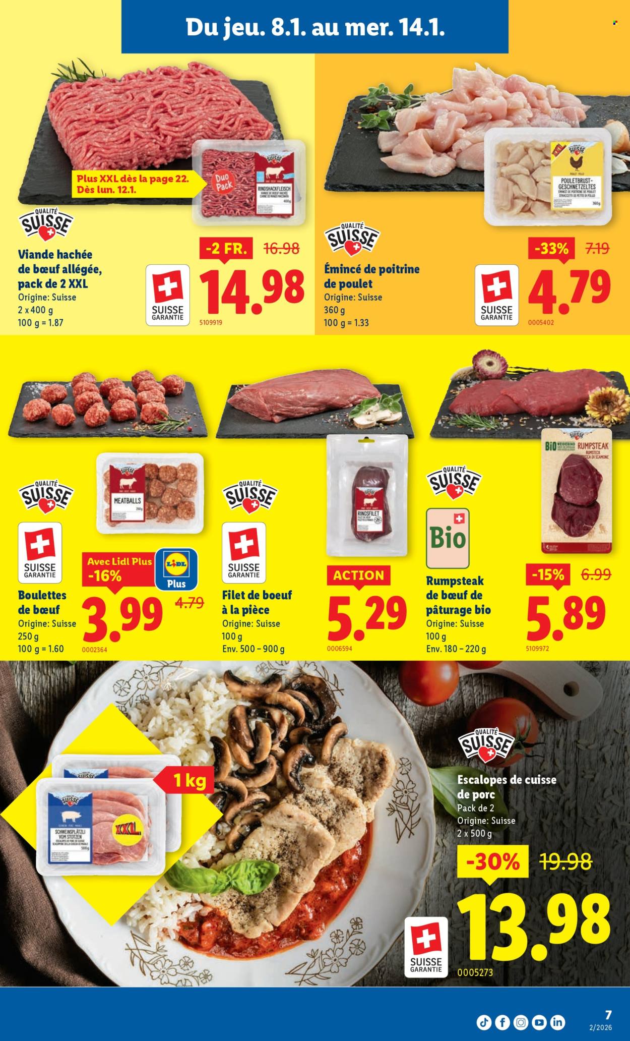 Catalogue Lidl - 8.1.2026 - 14.1.2026. Page 7. Page 7