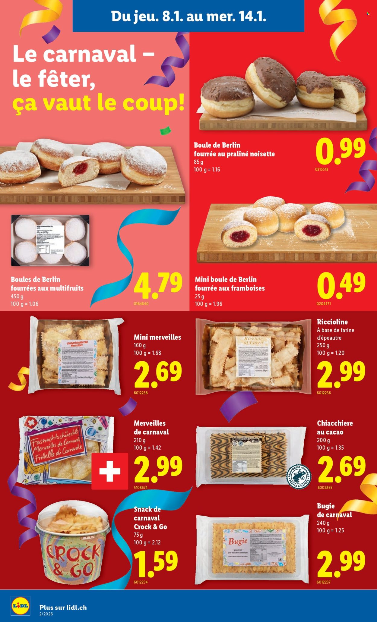 Catalogue Lidl - 8.1.2026 - 14.1.2026. Page 8. Page 8