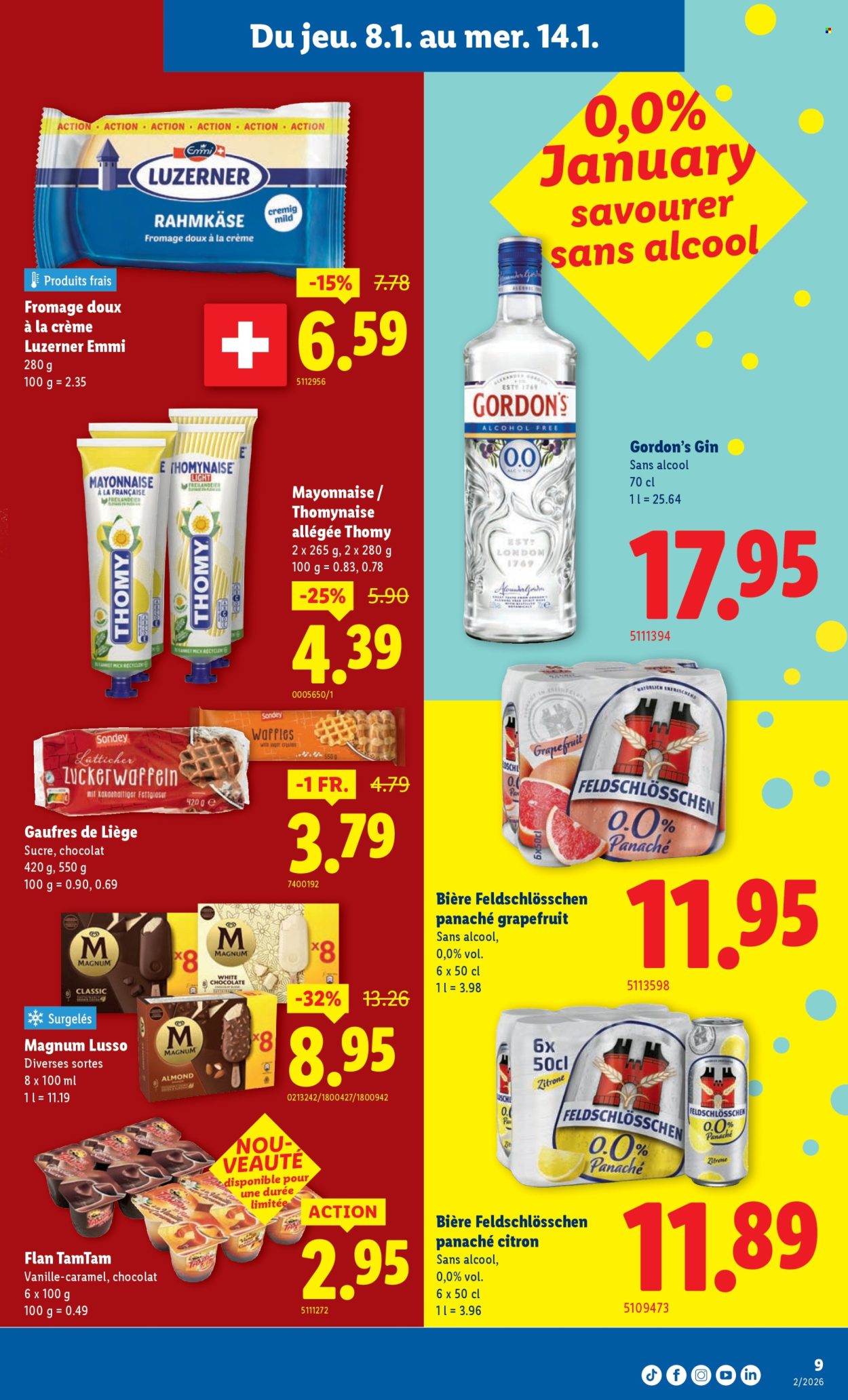 Catalogue Lidl - 8.1.2026 - 14.1.2026. Page 9. Page 9