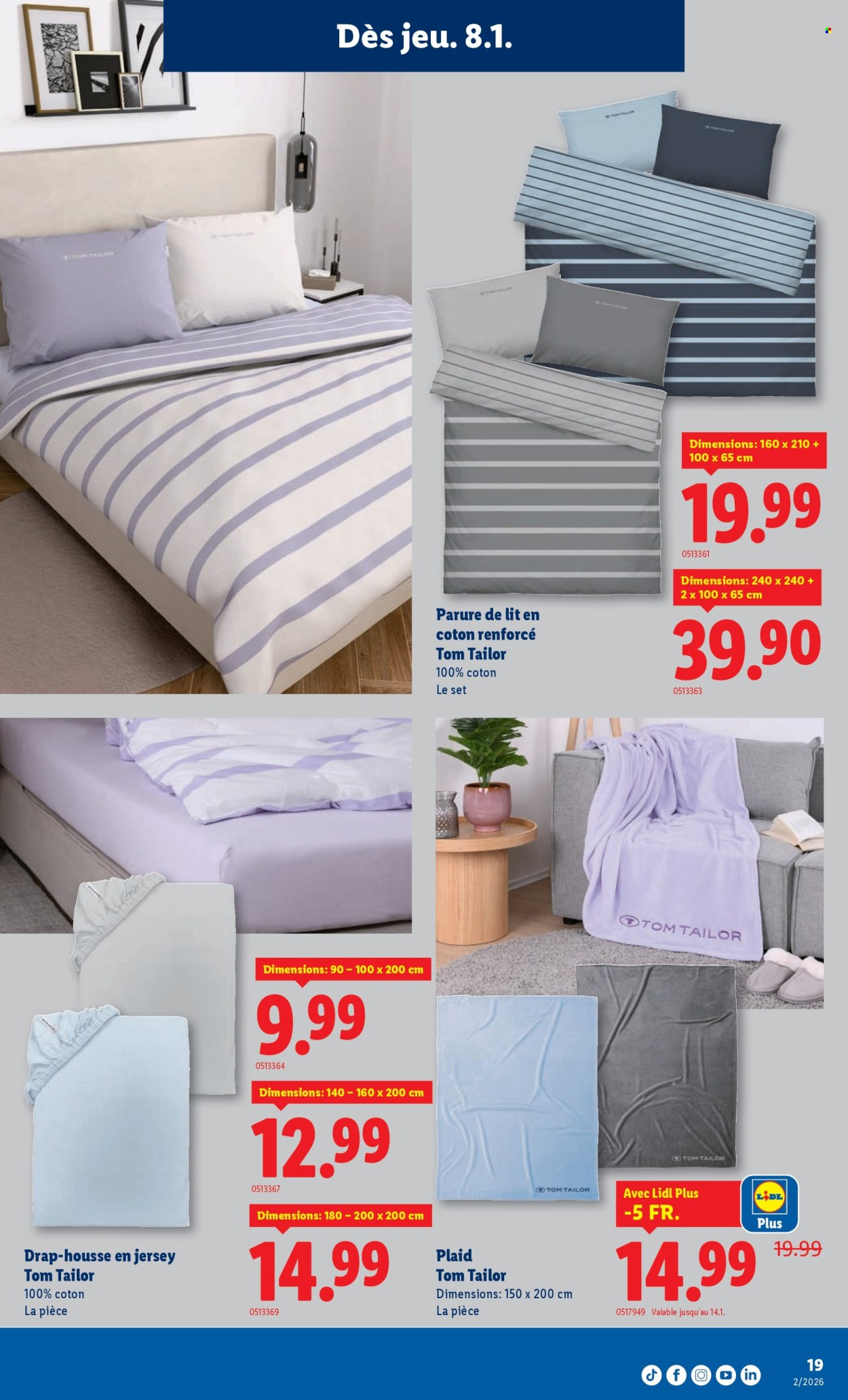 Catalogue Lidl - 8.1.2026 - 14.1.2026. Page 19. Page 19