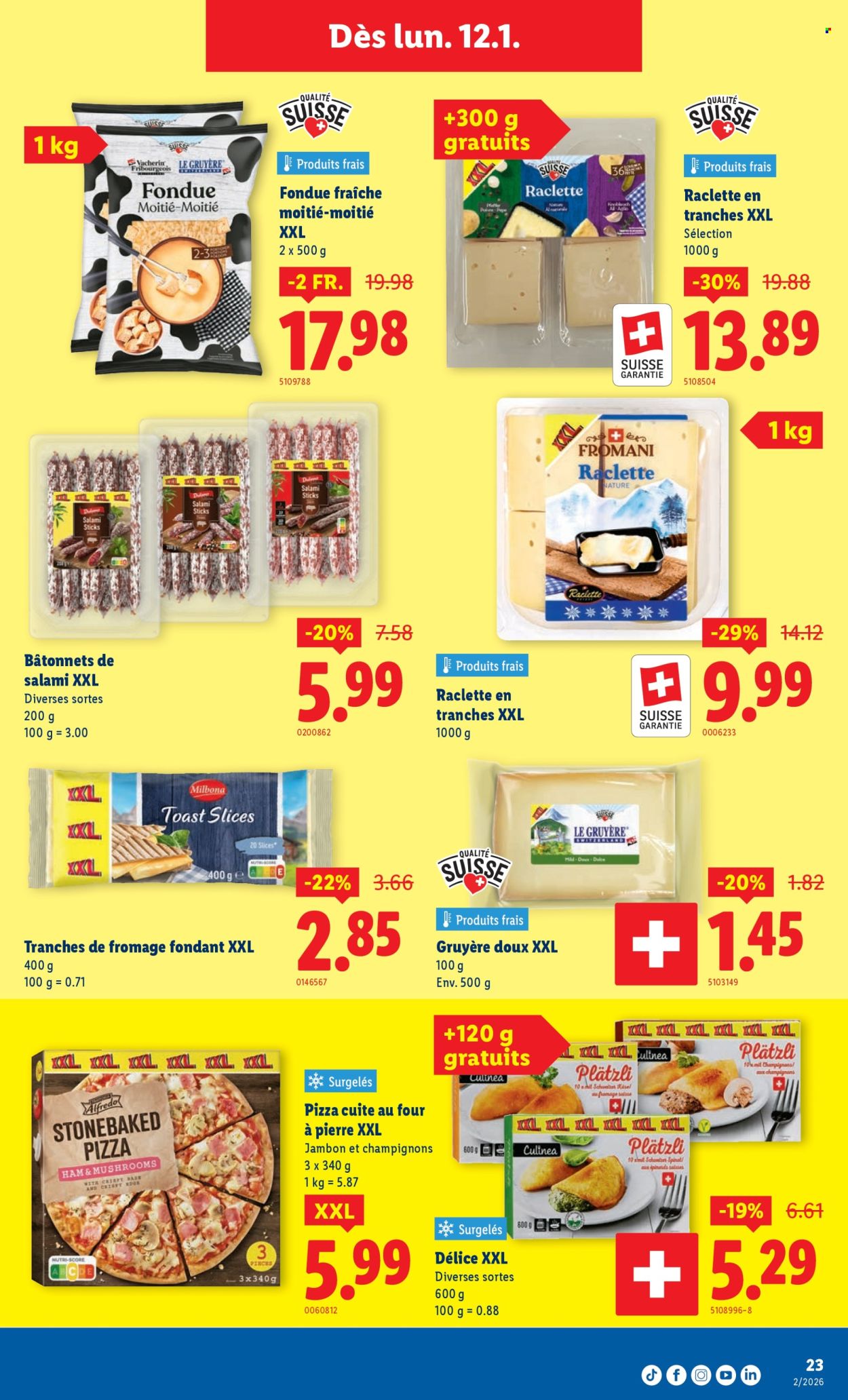 Catalogue Lidl - 8.1.2026 - 14.1.2026. Page 23. Page 23