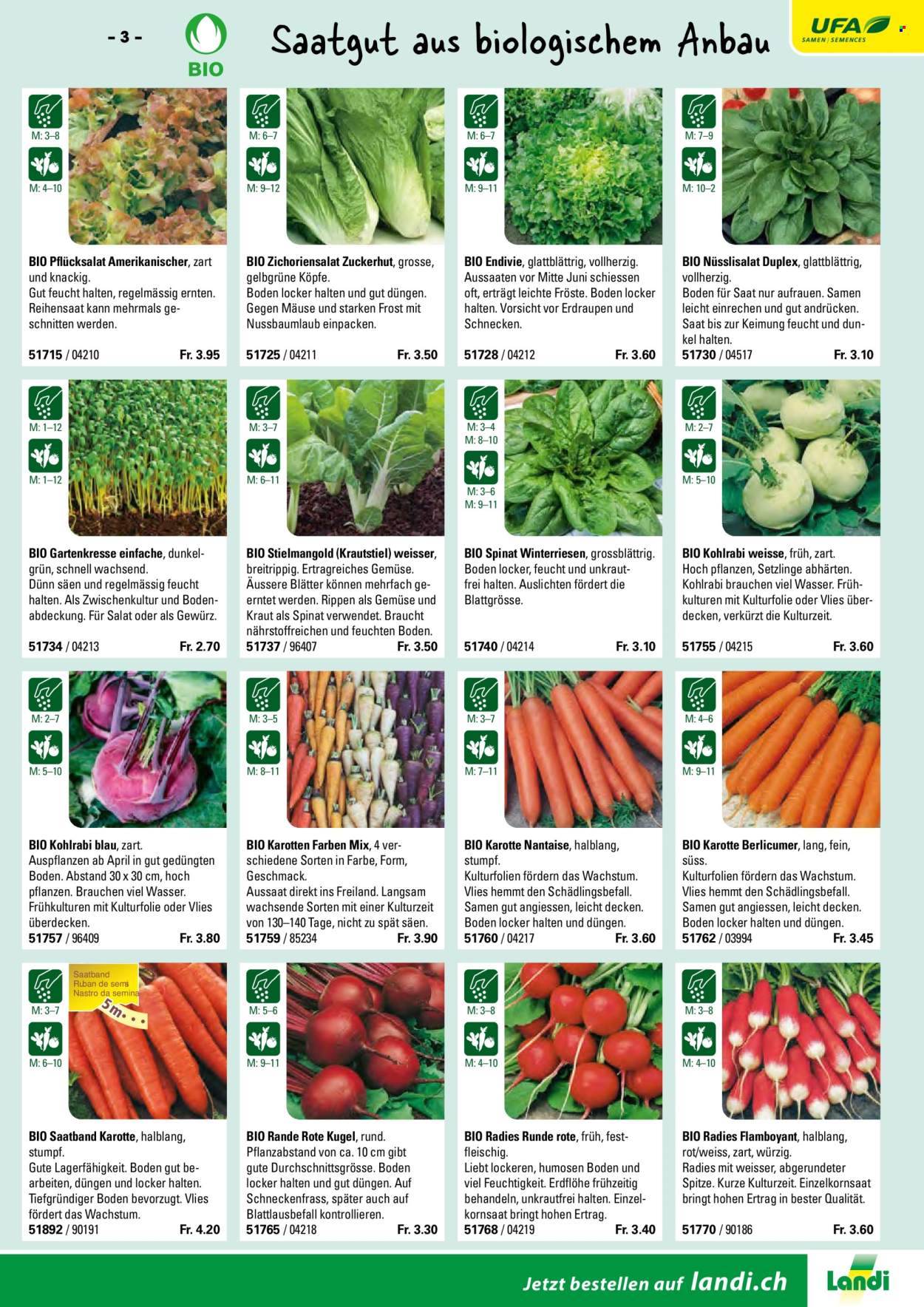 Catalogue Landi. Page 5. Page 5