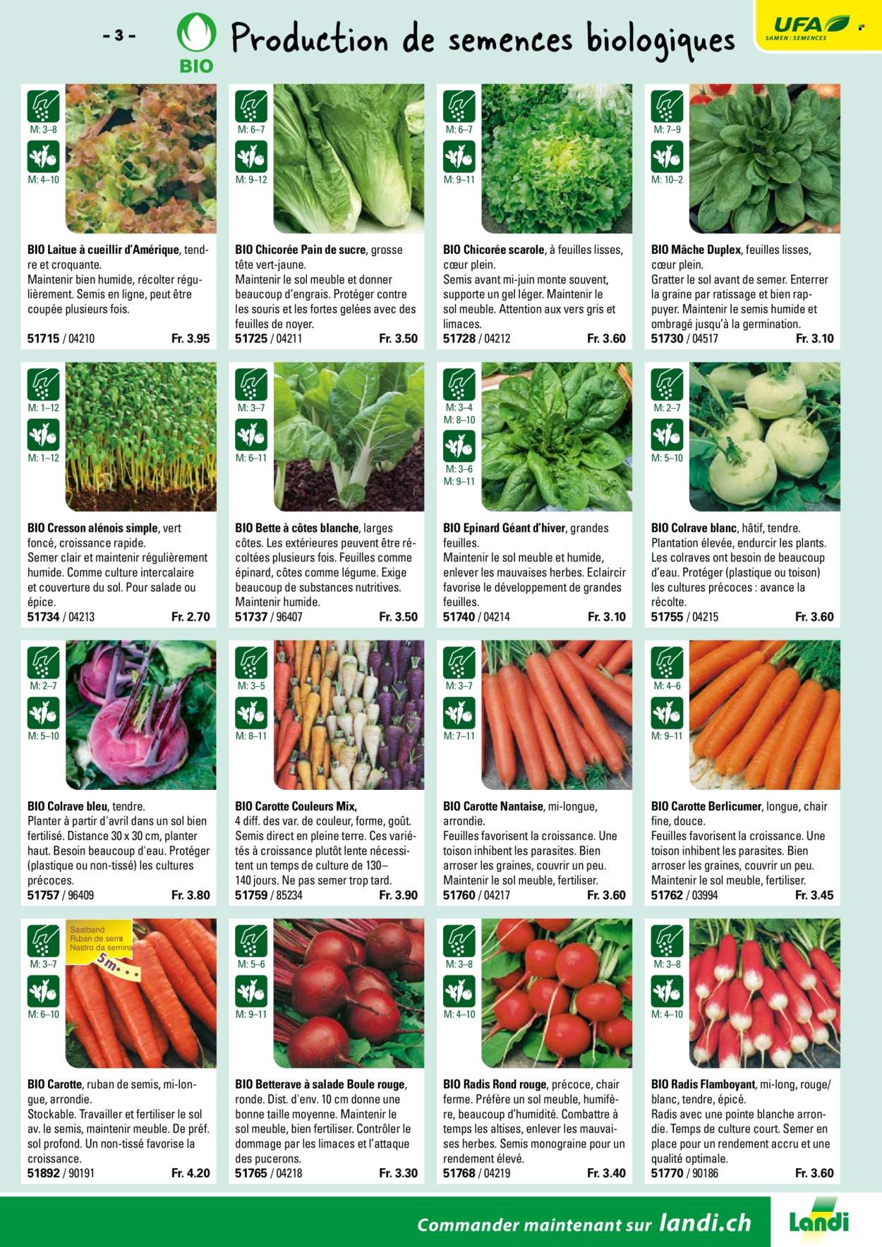 Catalogue Landi. Page 5. Page 5