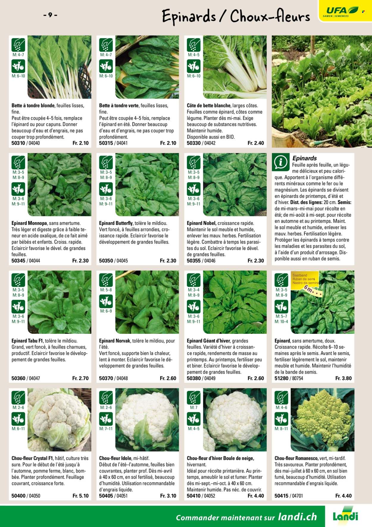 Catalogue Landi. Page 11. Page 11