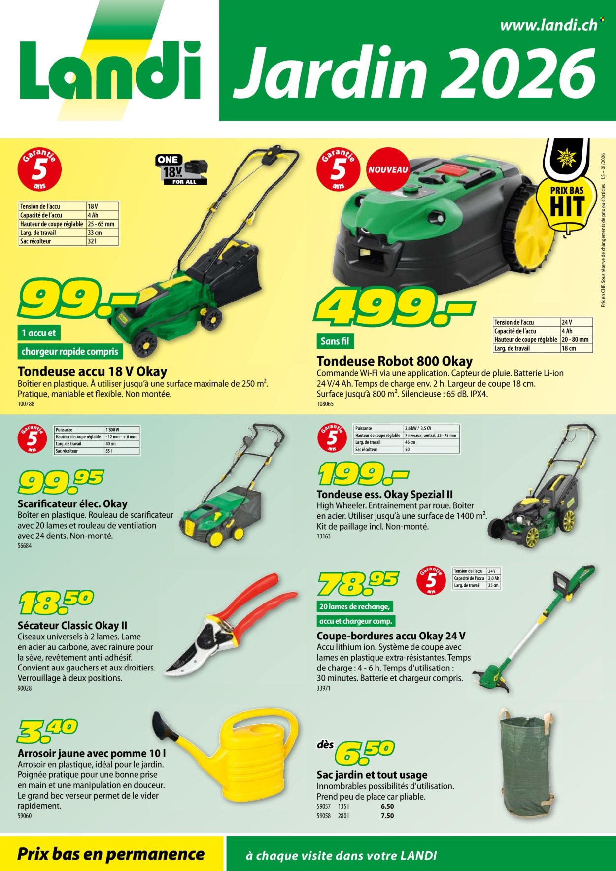 Catalogue Landi. Page 36. Page 36