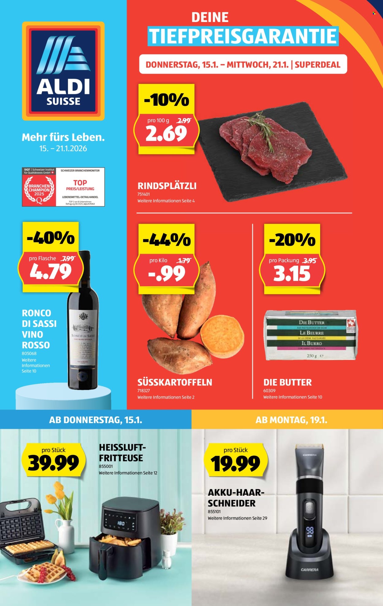 Catalogue Aldi - 15.1.2026 - 21.1.2026. Page 1. Page 1