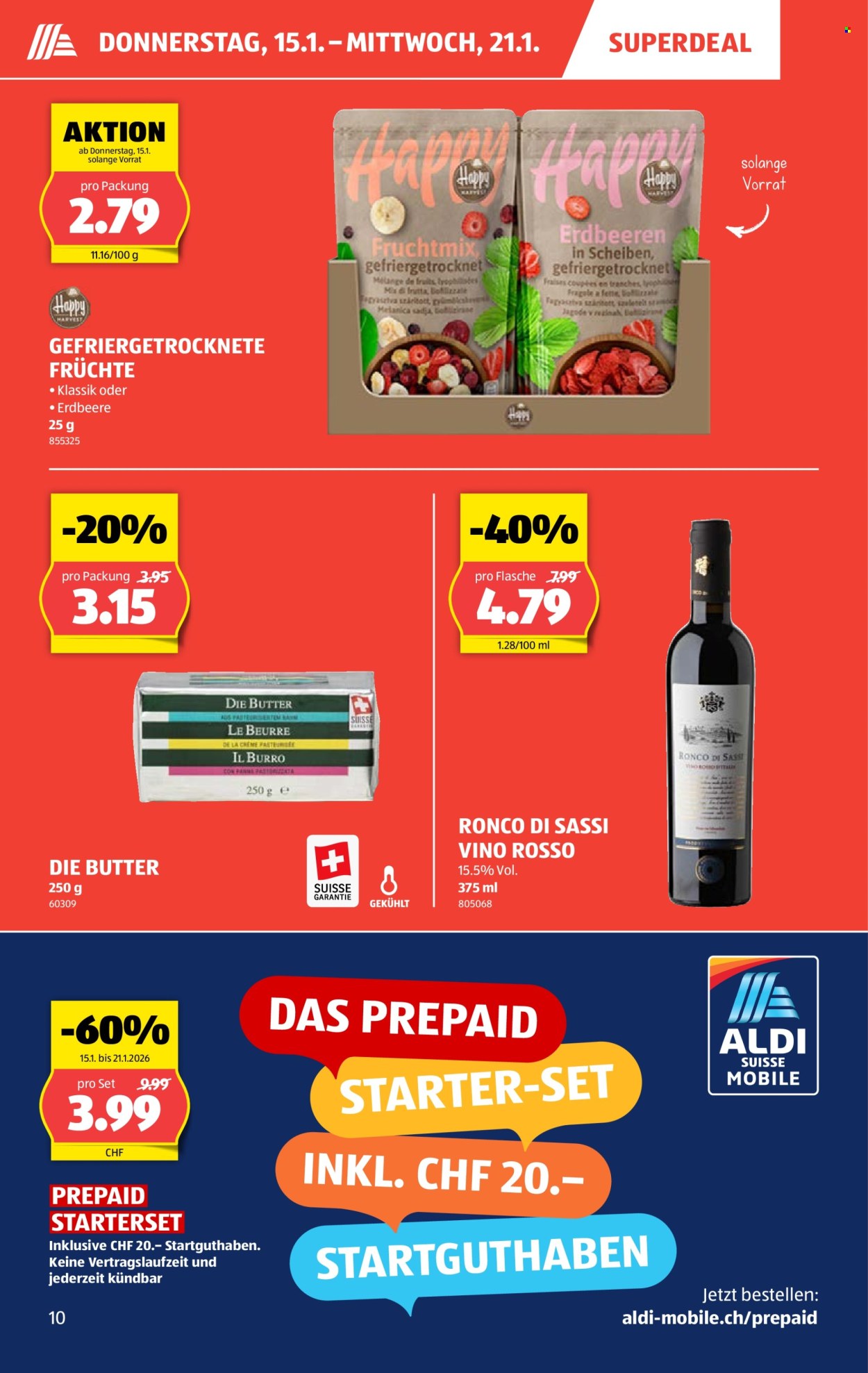 Catalogue Aldi - 15.1.2026 - 21.1.2026. Page 10. Page 10