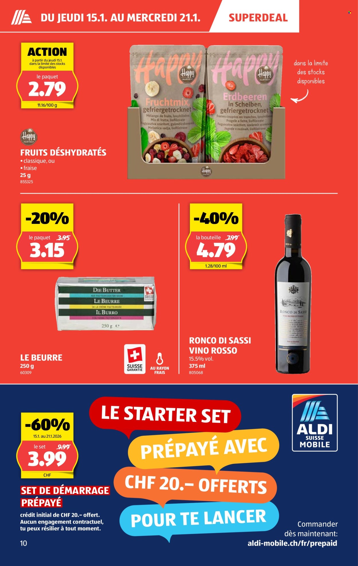 Catalogue Aldi - 15.1.2026 - 21.1.2026. Page 10. Page 10
