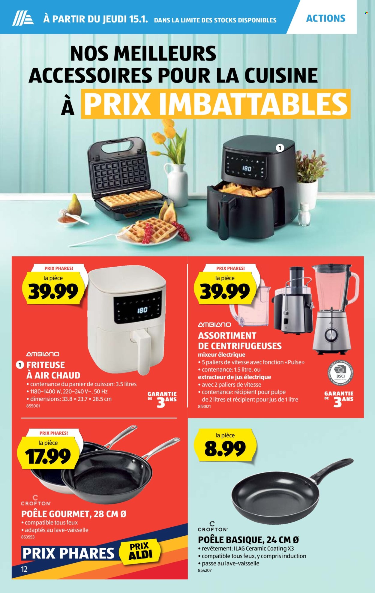 Catalogue Aldi - 15.1.2026 - 21.1.2026. Page 12. Page 12