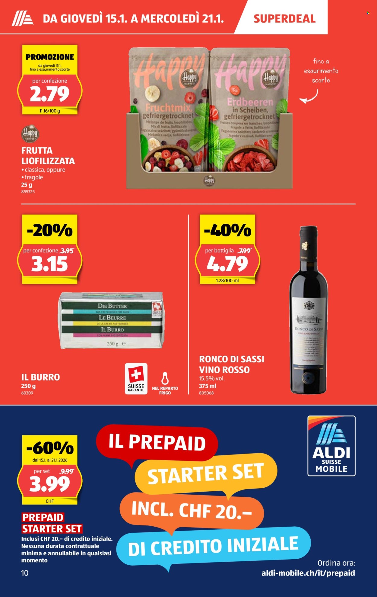 Catalogue Aldi - 15.1.2026 - 21.1.2026. Page 10. Page 10
