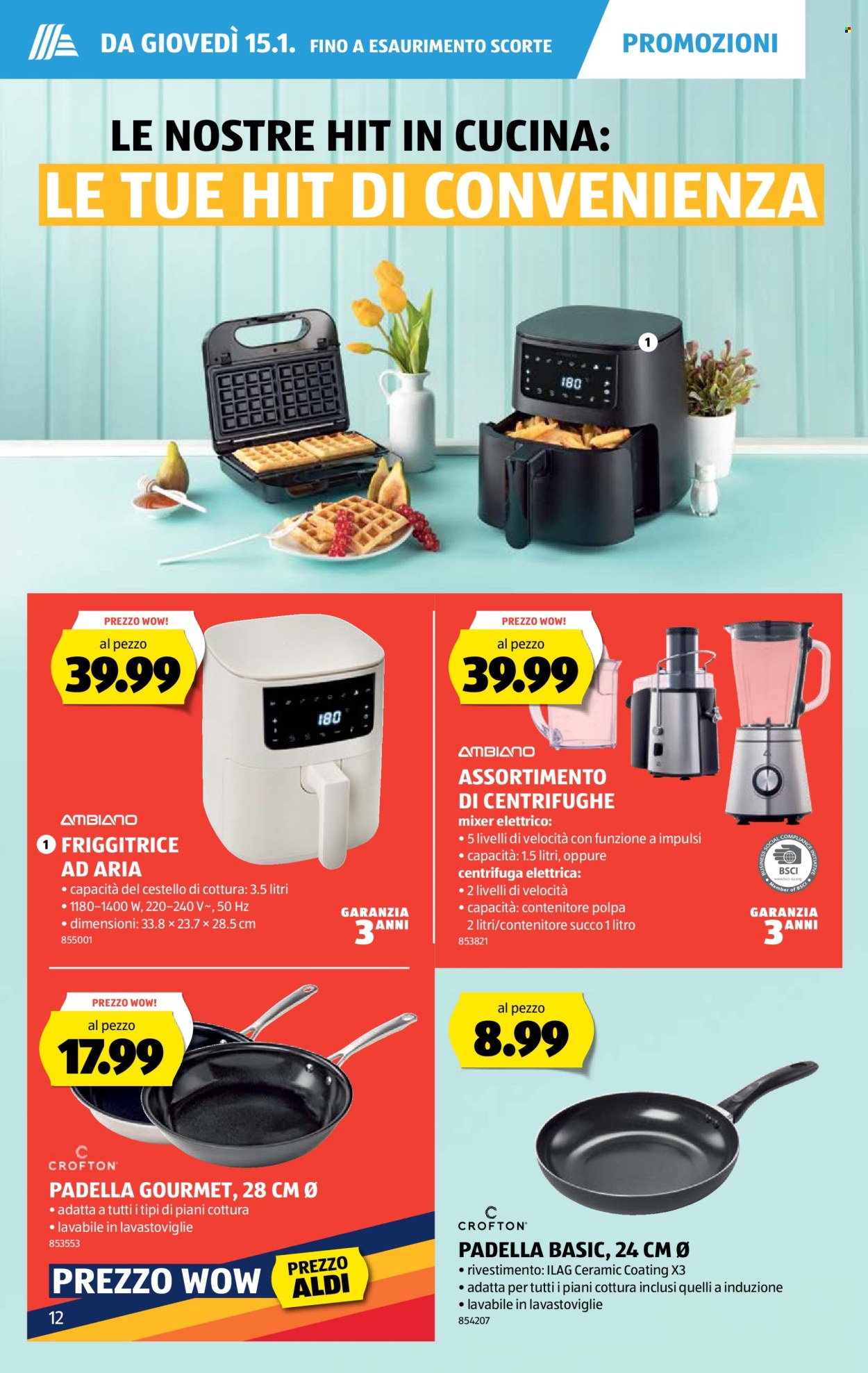 Catalogue Aldi - 15.1.2026 - 21.1.2026. Page 12. Page 12