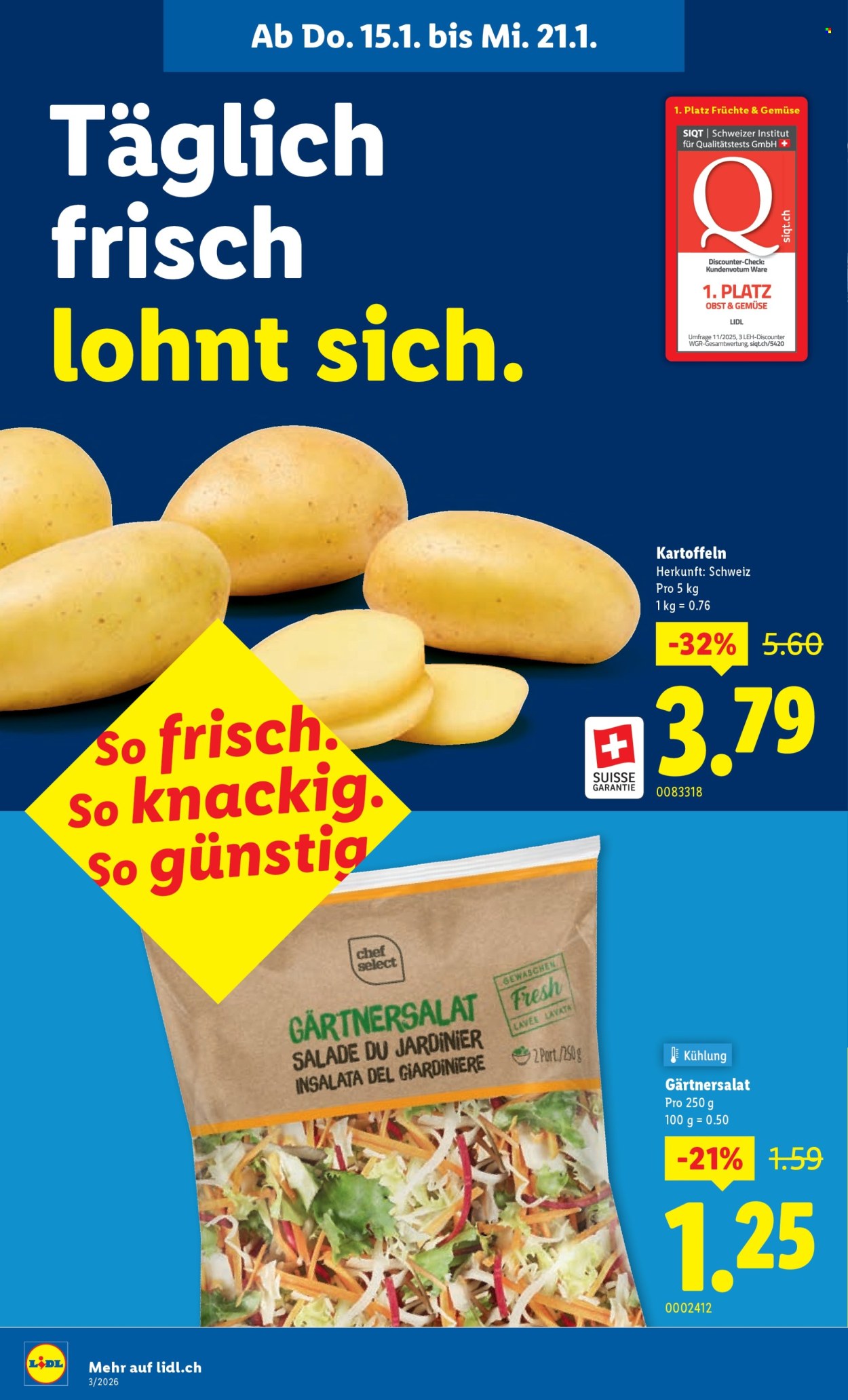 Catalogue Lidl - 15.1.2026 - 21.1.2026. Page 4. Page 4