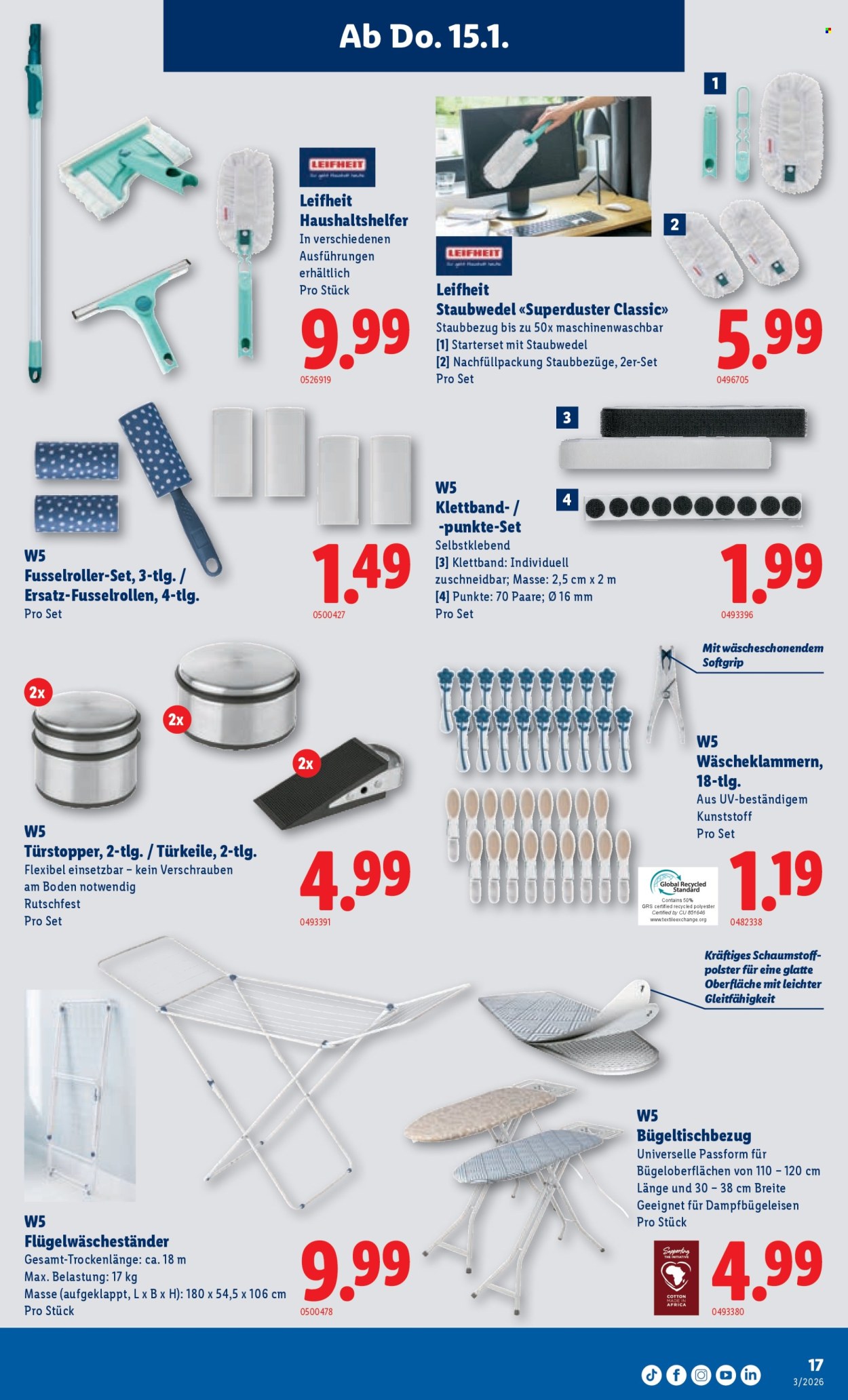 Catalogue Lidl - 15.1.2026 - 21.1.2026. Page 17. Page 17