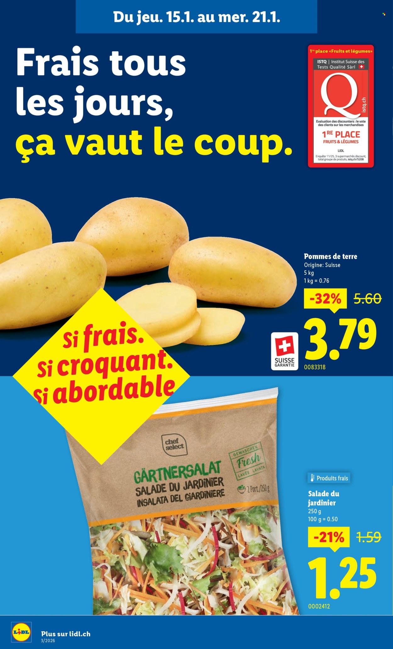 Catalogue Lidl - 15.1.2026 - 21.1.2026. Page 4. Page 4