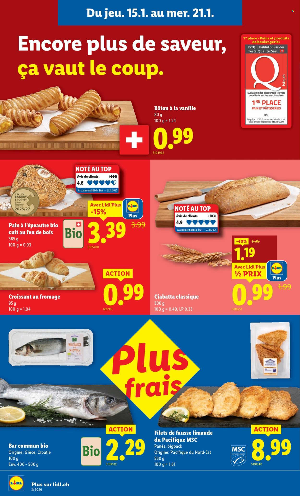 Catalogue Lidl - 15.1.2026 - 21.1.2026. Page 6. Page 6