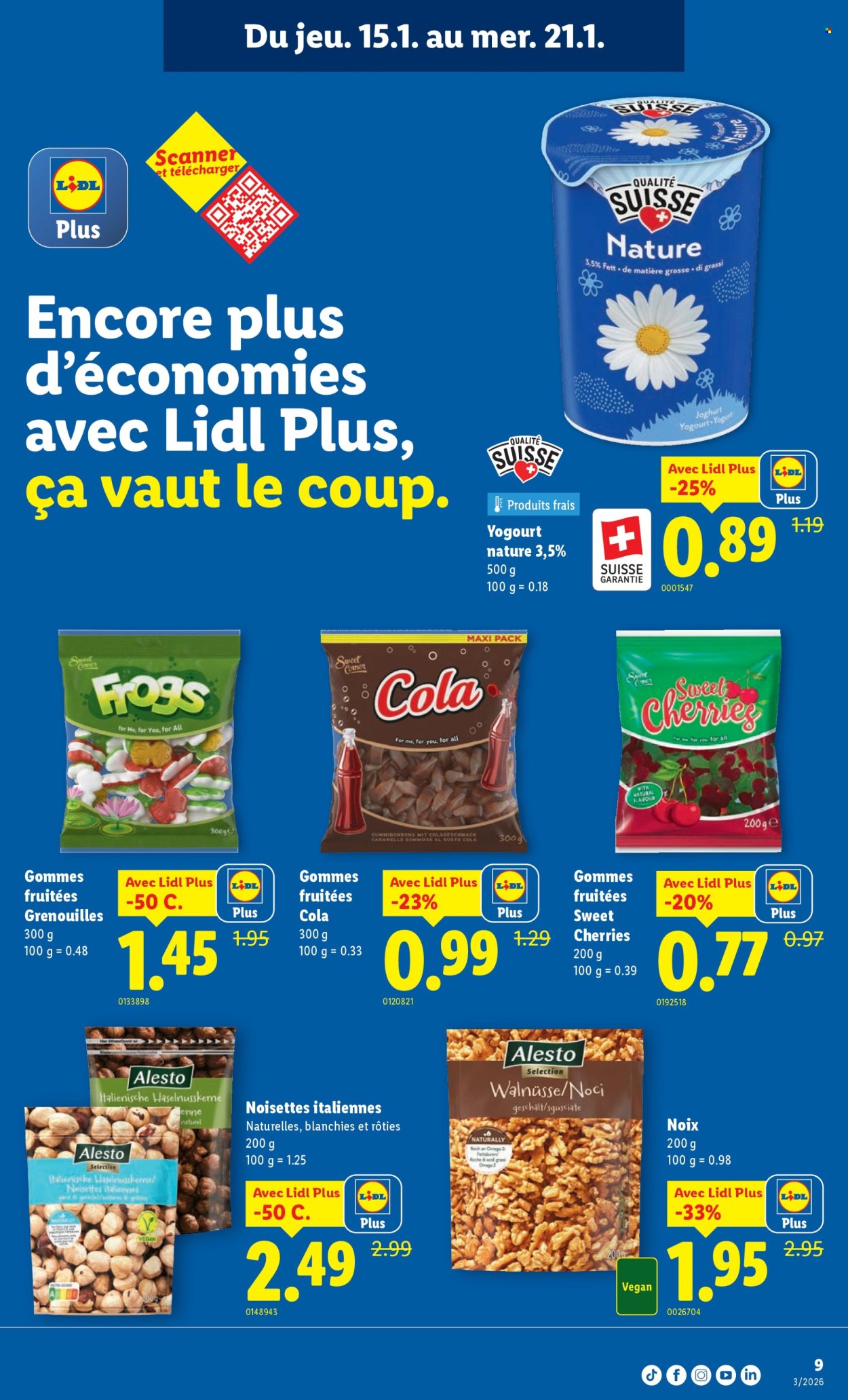 Catalogue Lidl - 15.1.2026 - 21.1.2026. Page 9. Page 9