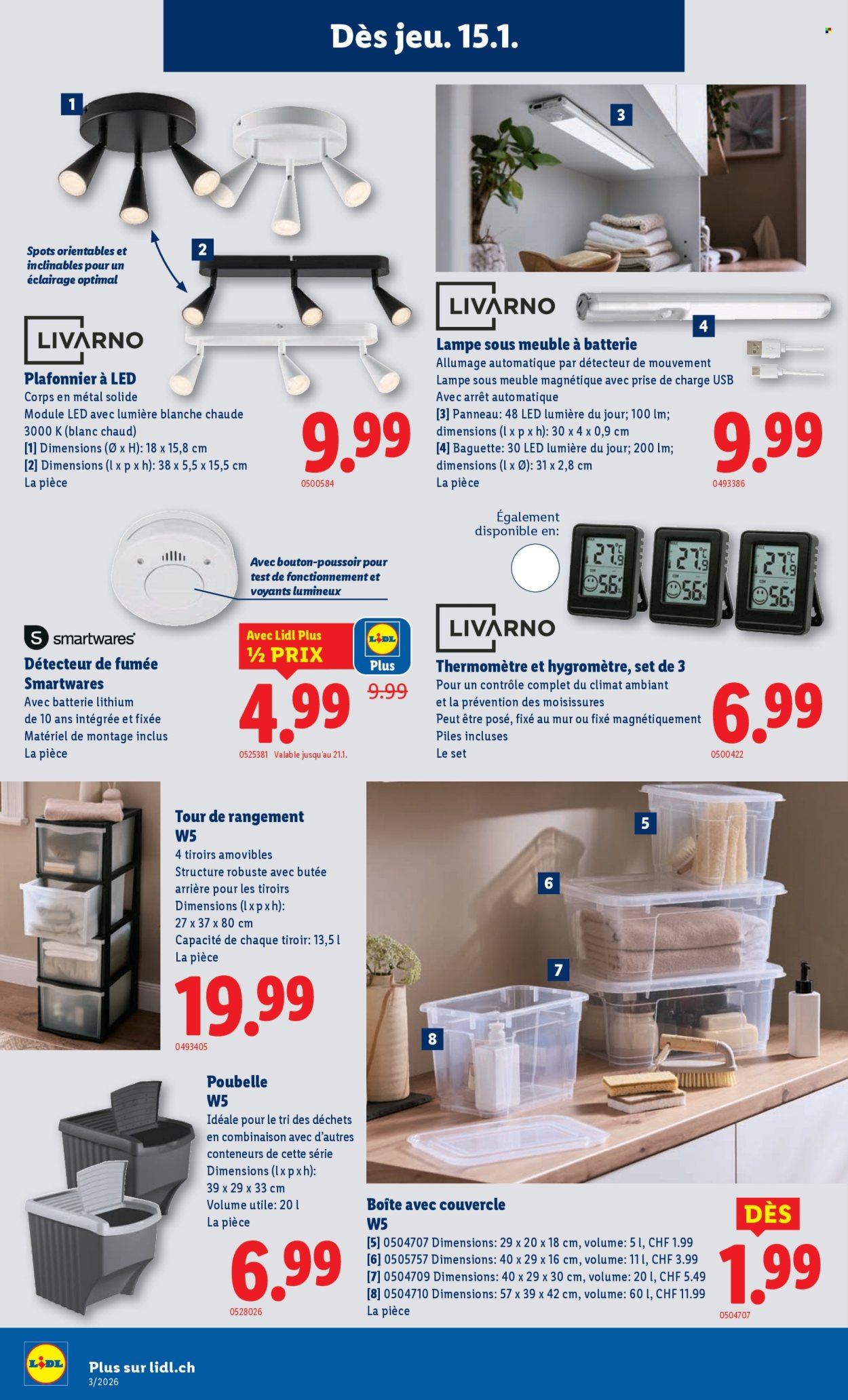 Catalogue Lidl - 15.1.2026 - 21.1.2026. Page 18. Page 18