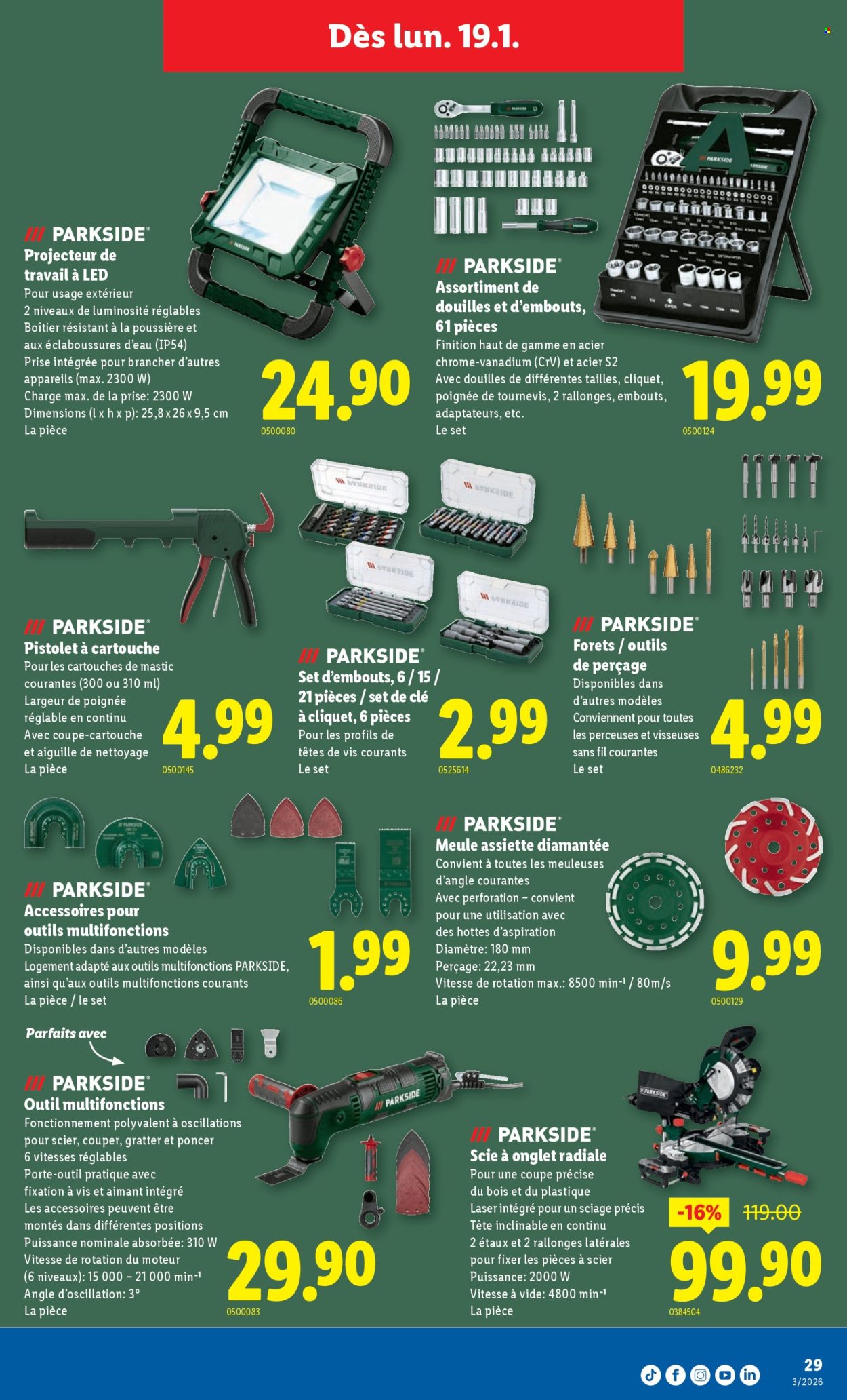 Catalogue Lidl - 15.1.2026 - 21.1.2026. Page 29. Page 29