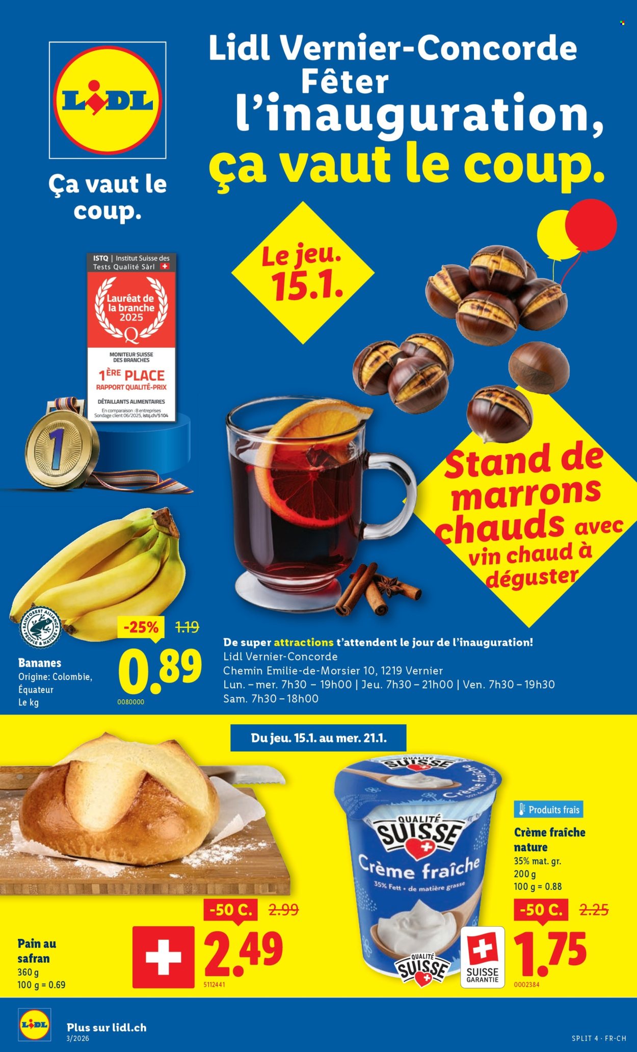 Catalogue Lidl - 15.1.2026 - 21.1.2026. Page 1. Page 1