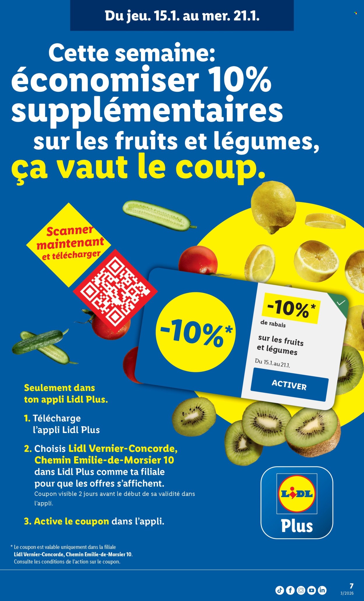 Catalogue Lidl - 15.1.2026 - 21.1.2026. Page 7. Page 7