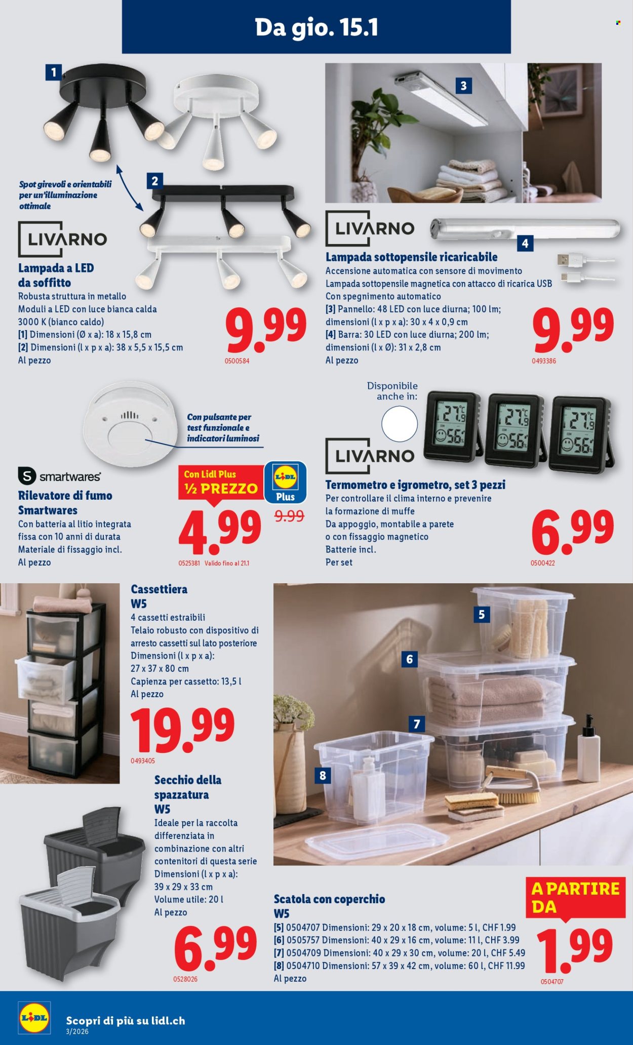 Catalogue Lidl - 15.1.2026 - 21.1.2026. Page 18. Page 18