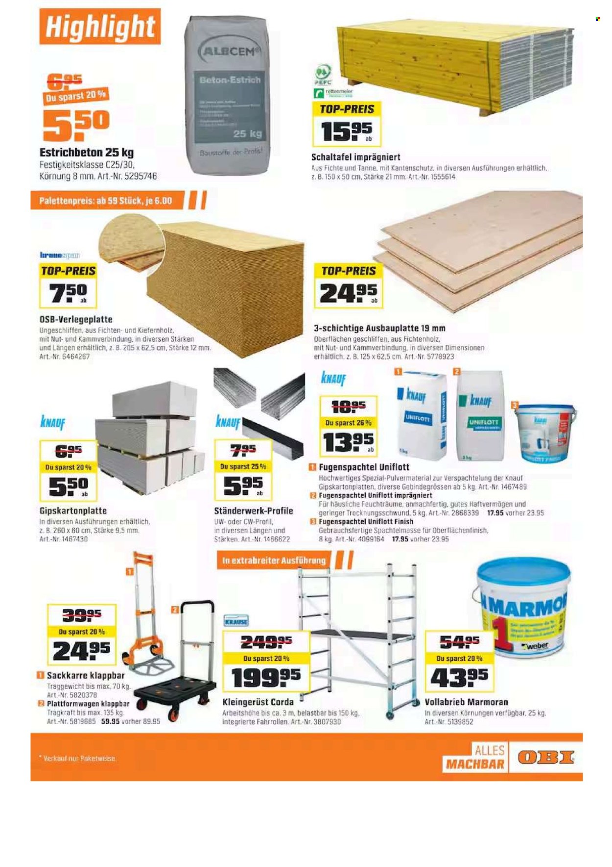 Catalogue OBI - 11.1.2026 - 31.1.2026. Page 3. Page 3