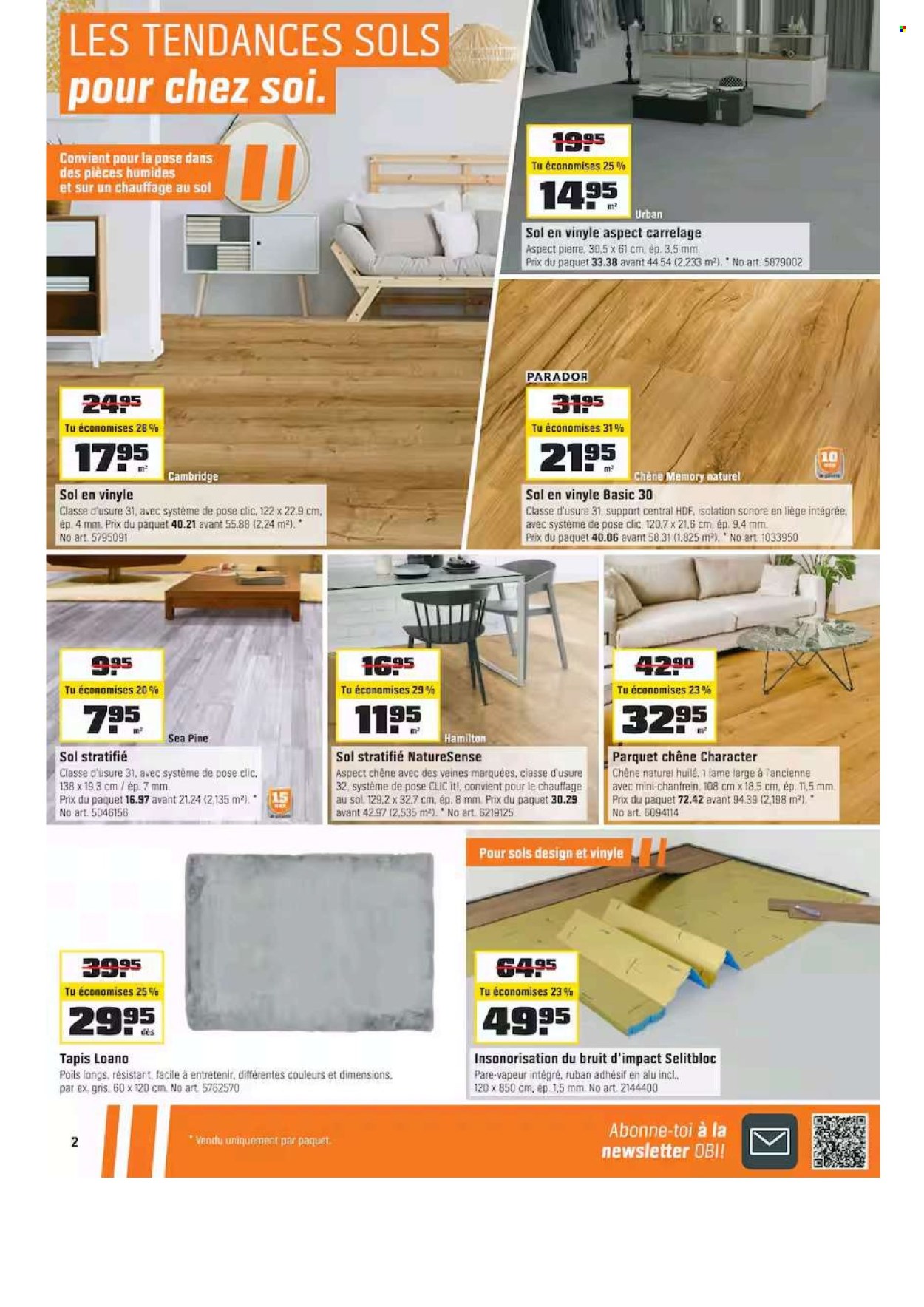 Catalogue OBI - 11.1.2026 - 31.1.2026. Page 2. Page 2