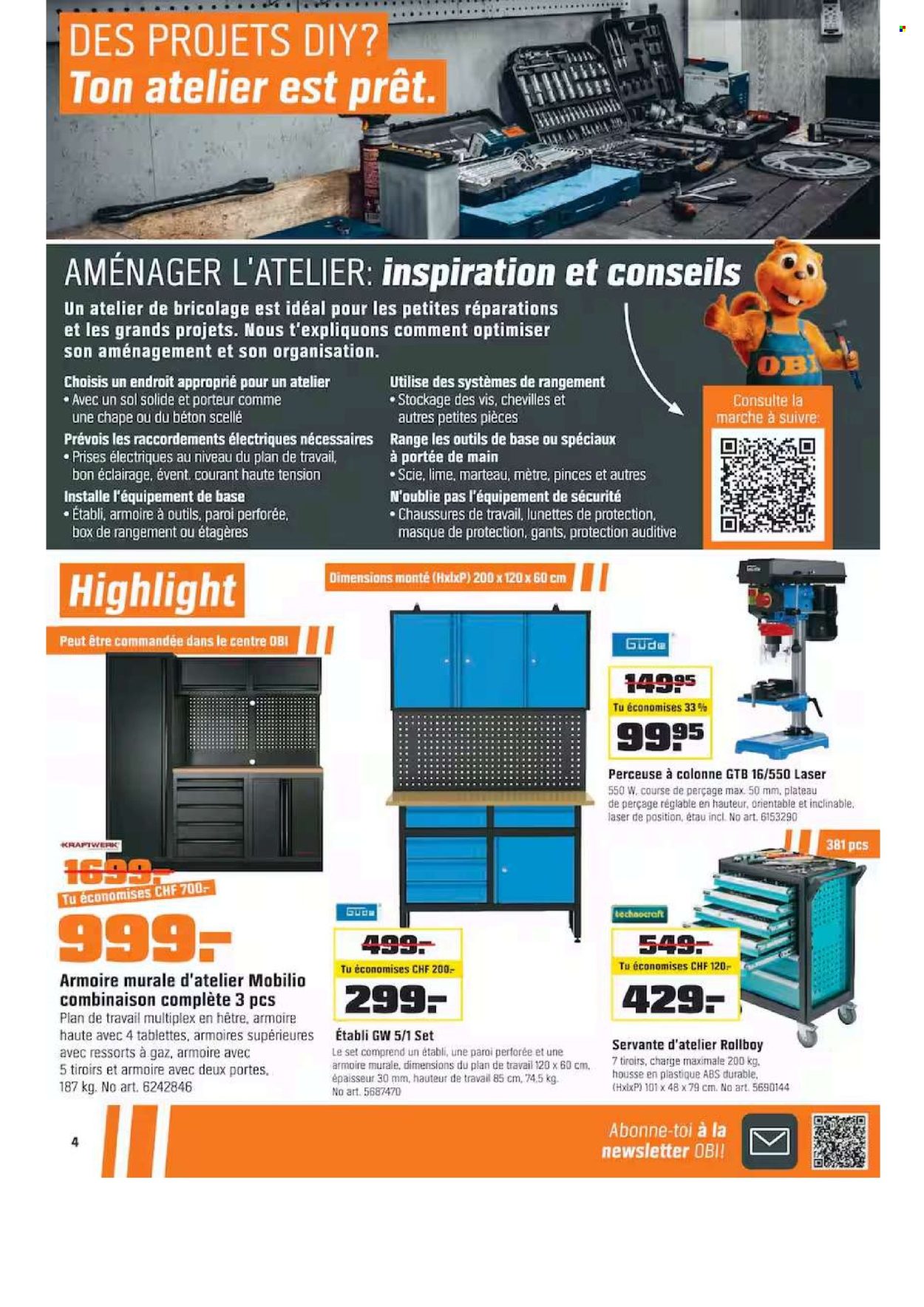 Catalogue OBI - 11.1.2026 - 31.1.2026. Page 4. Page 4