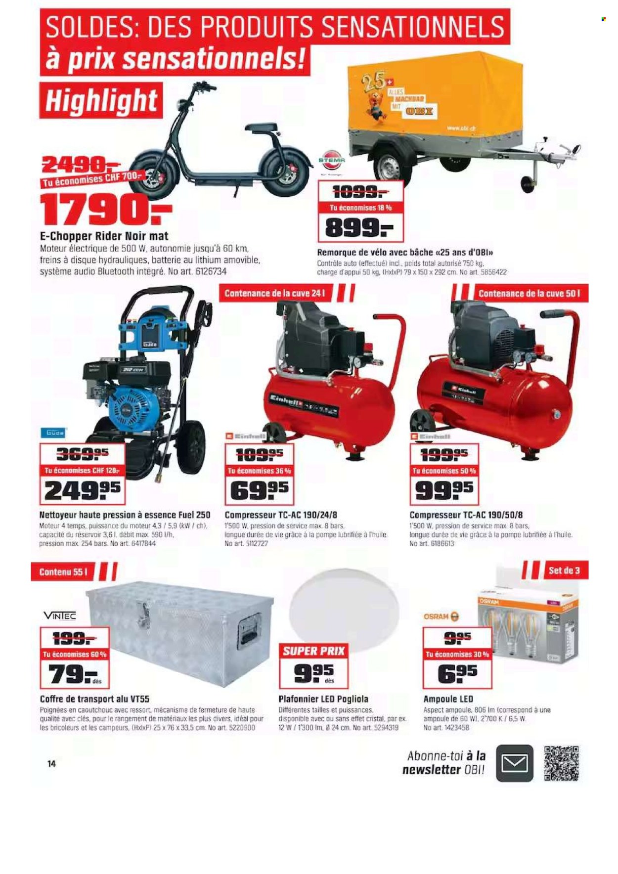 Catalogue OBI - 11.1.2026 - 31.1.2026. Page 14. Page 14