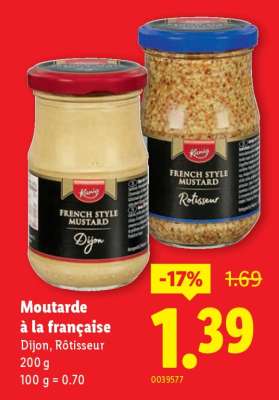 Moutarde à la française