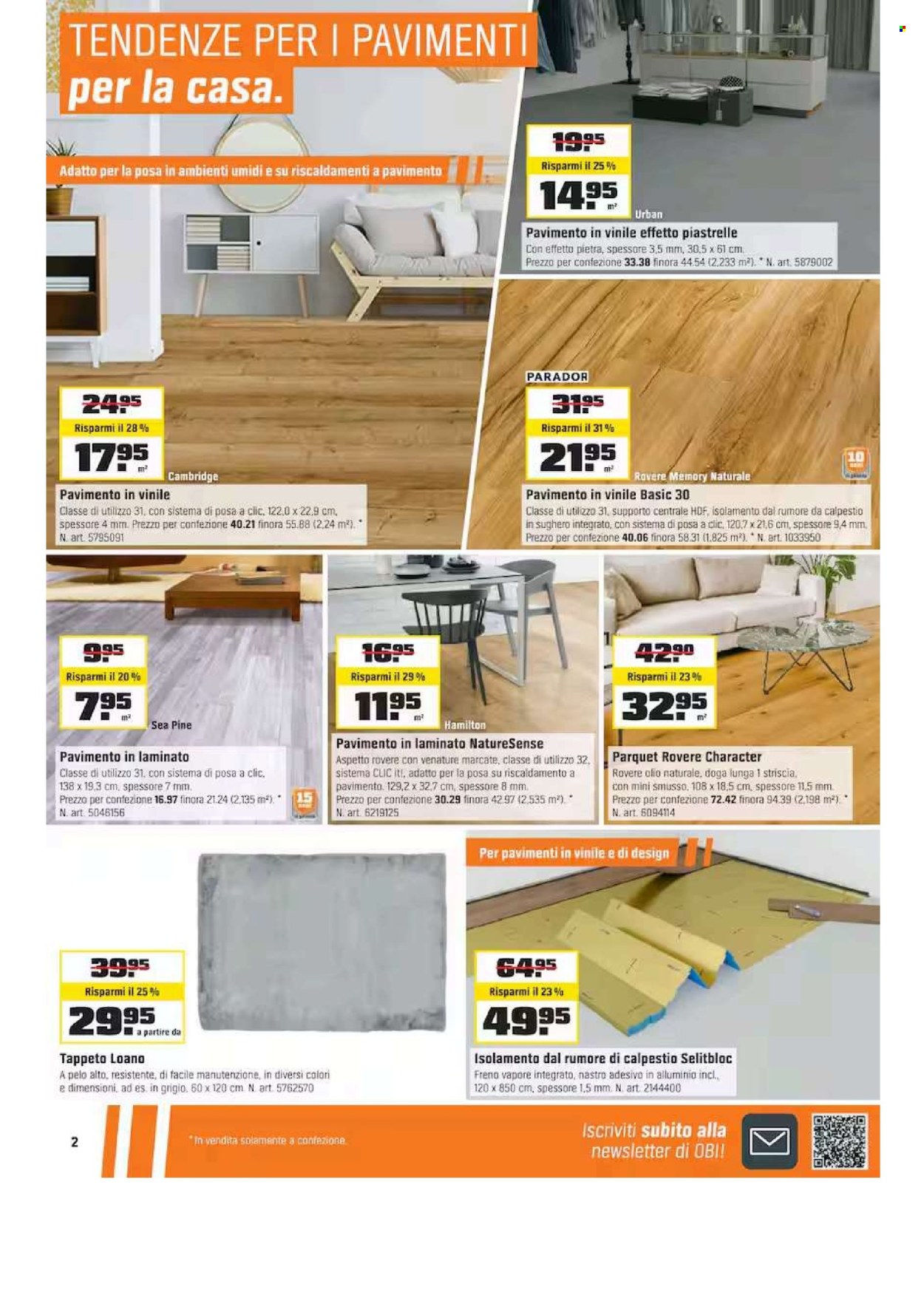 Catalogue OBI - 11.1.2026 - 31.1.2026. Page 2. Page 2