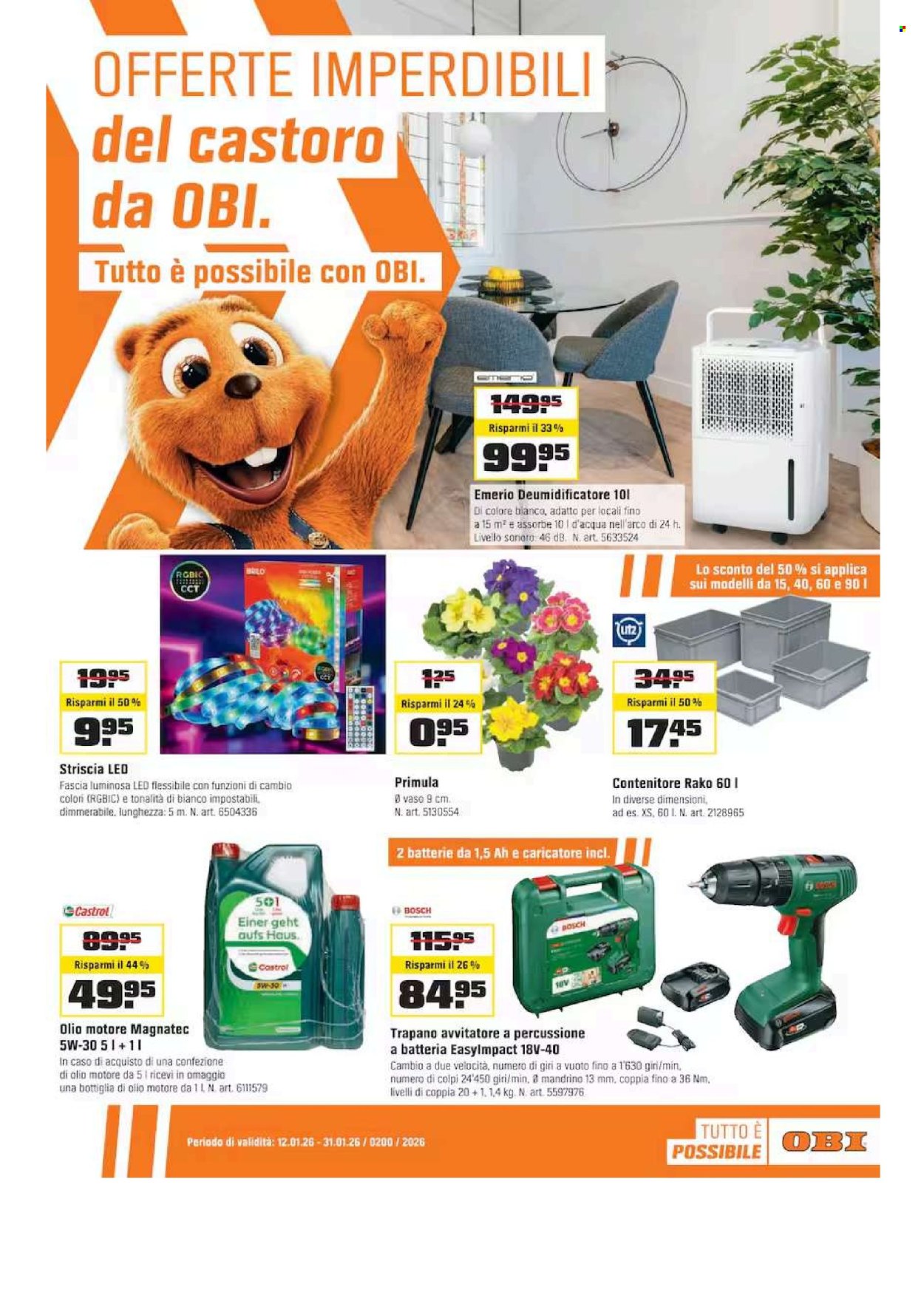 Catalogue OBI - 11.1.2026 - 31.1.2026. Page 17. Page 17