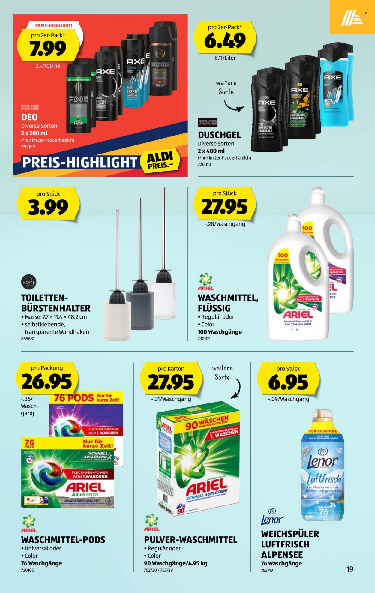 Catalogue Aldi - 22.1.2026 - 28.1.2026. Page 19. Page 19