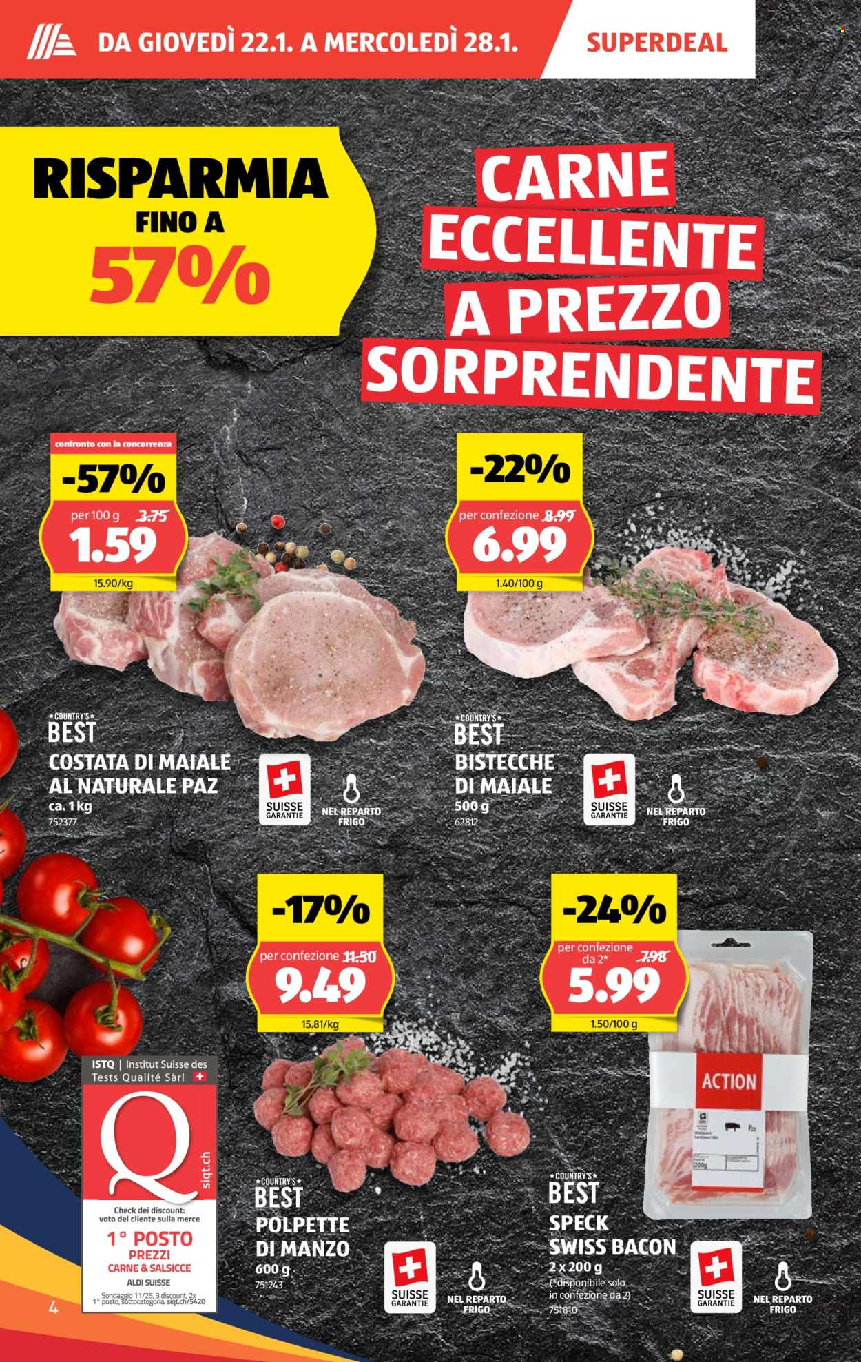 Catalogue Aldi - 22.1.2026 - 28.1.2026. Page 4. Page 4