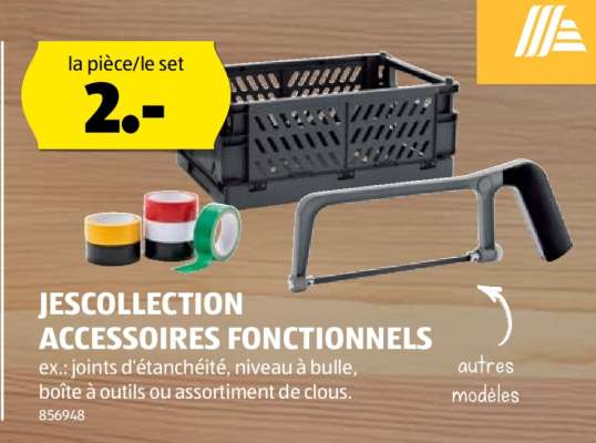 JESCOLLECTION ACCESSOIRES FONCTIONNELS