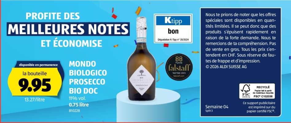 MONDO BIOLOGICO PROSECCO BIO DOC