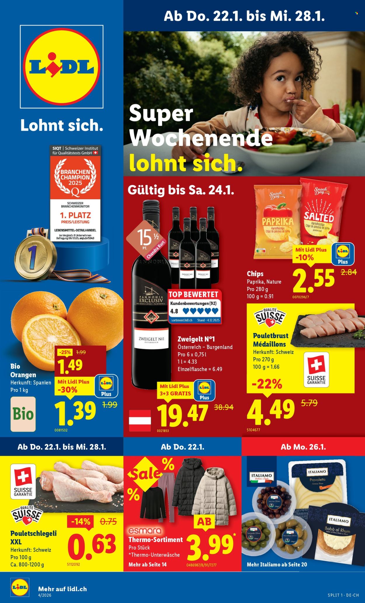 Catalogue Lidl - 22.1.2026 - 28.1.2026. Page 1. Page 1