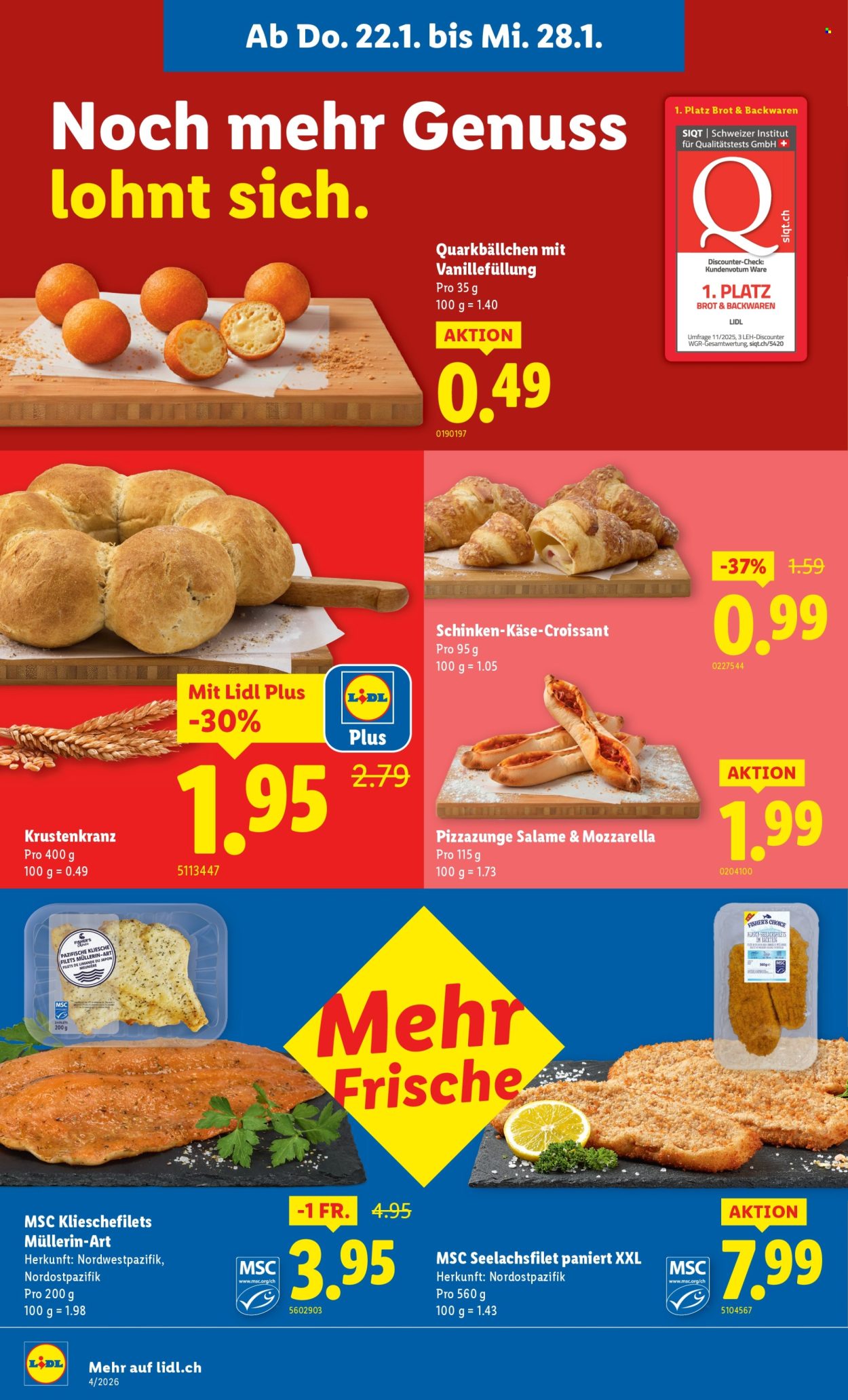 Catalogue Lidl - 22.1.2026 - 28.1.2026. Page 6. Page 6