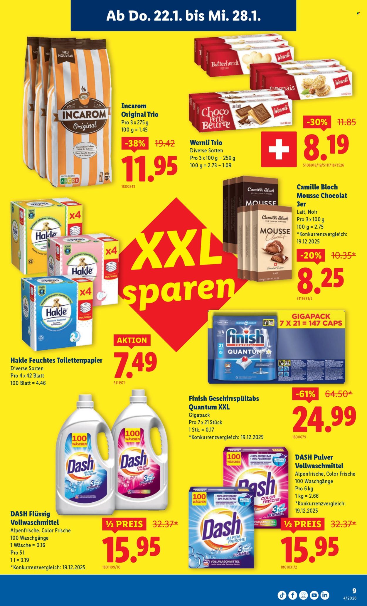 Catalogue Lidl - 22.1.2026 - 28.1.2026. Page 9. Page 9