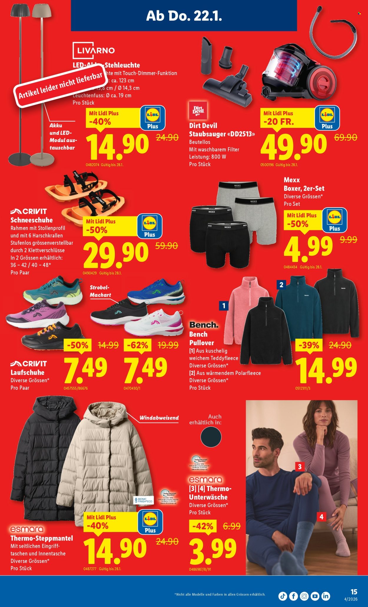 Catalogue Lidl - 22.1.2026 - 28.1.2026. Page 15. Page 15