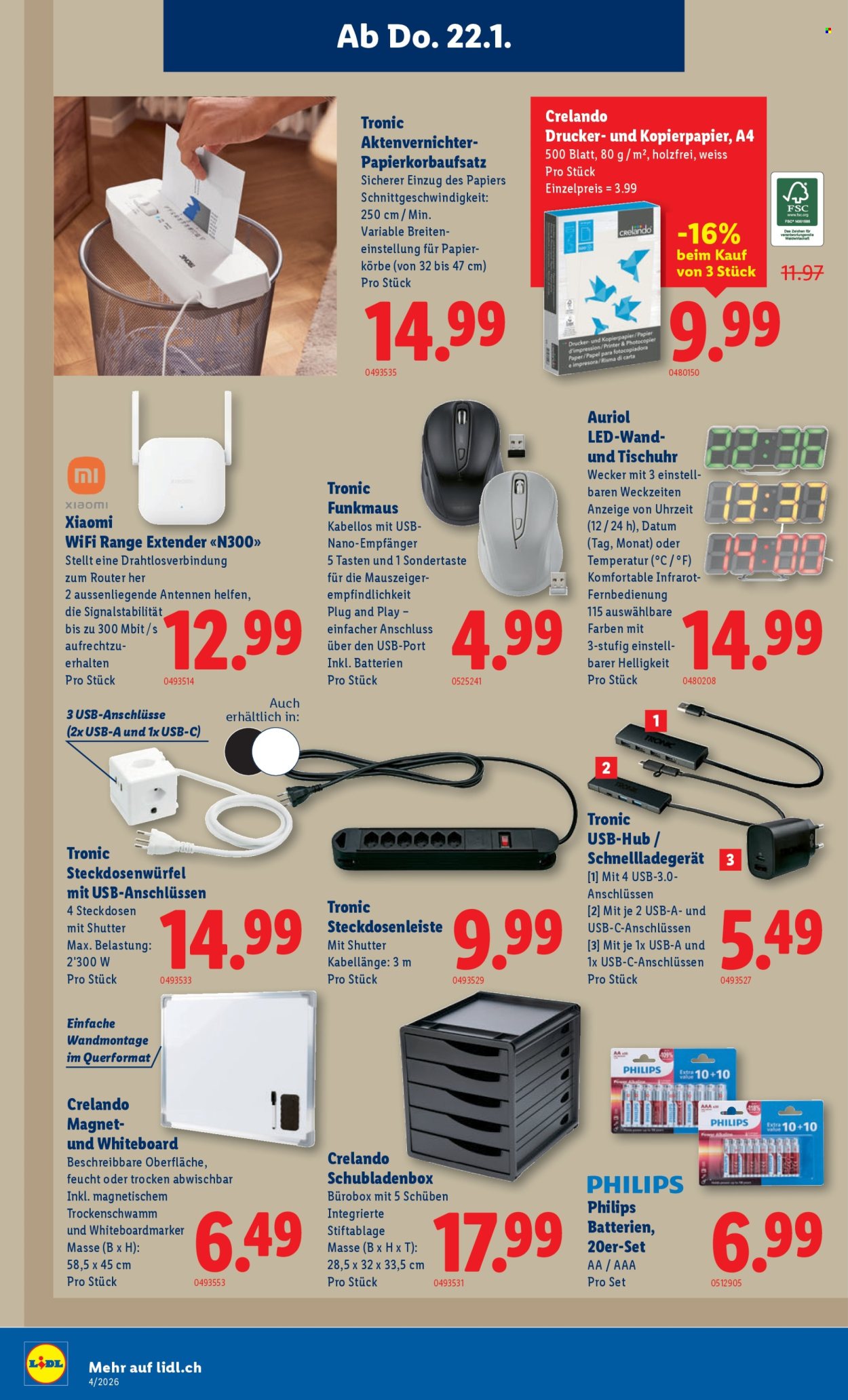 Catalogue Lidl - 22.1.2026 - 28.1.2026. Page 16. Page 16