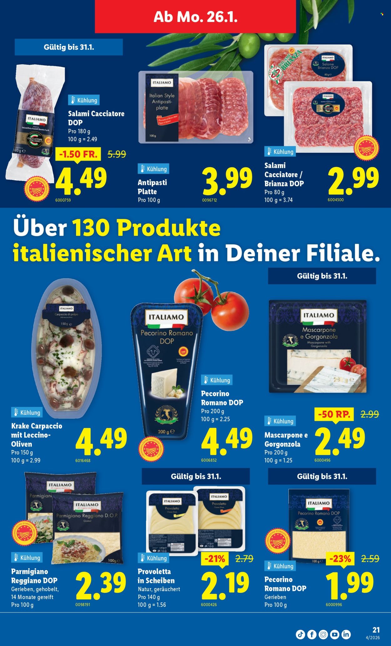 Catalogue Lidl - 22.1.2026 - 28.1.2026. Page 21. Page 21