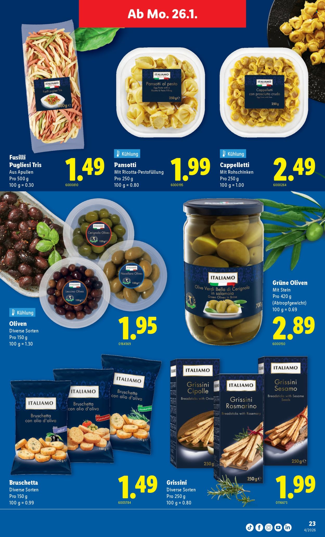 Catalogue Lidl - 22.1.2026 - 28.1.2026. Page 23. Page 23